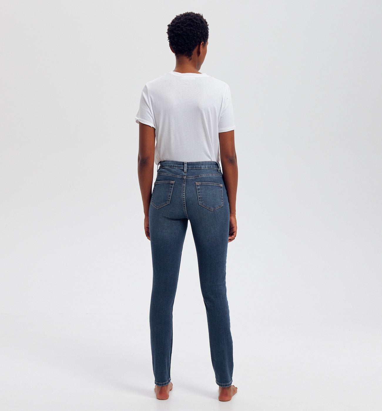Jean skinny femme GASPARD - Jean brut – Image 3