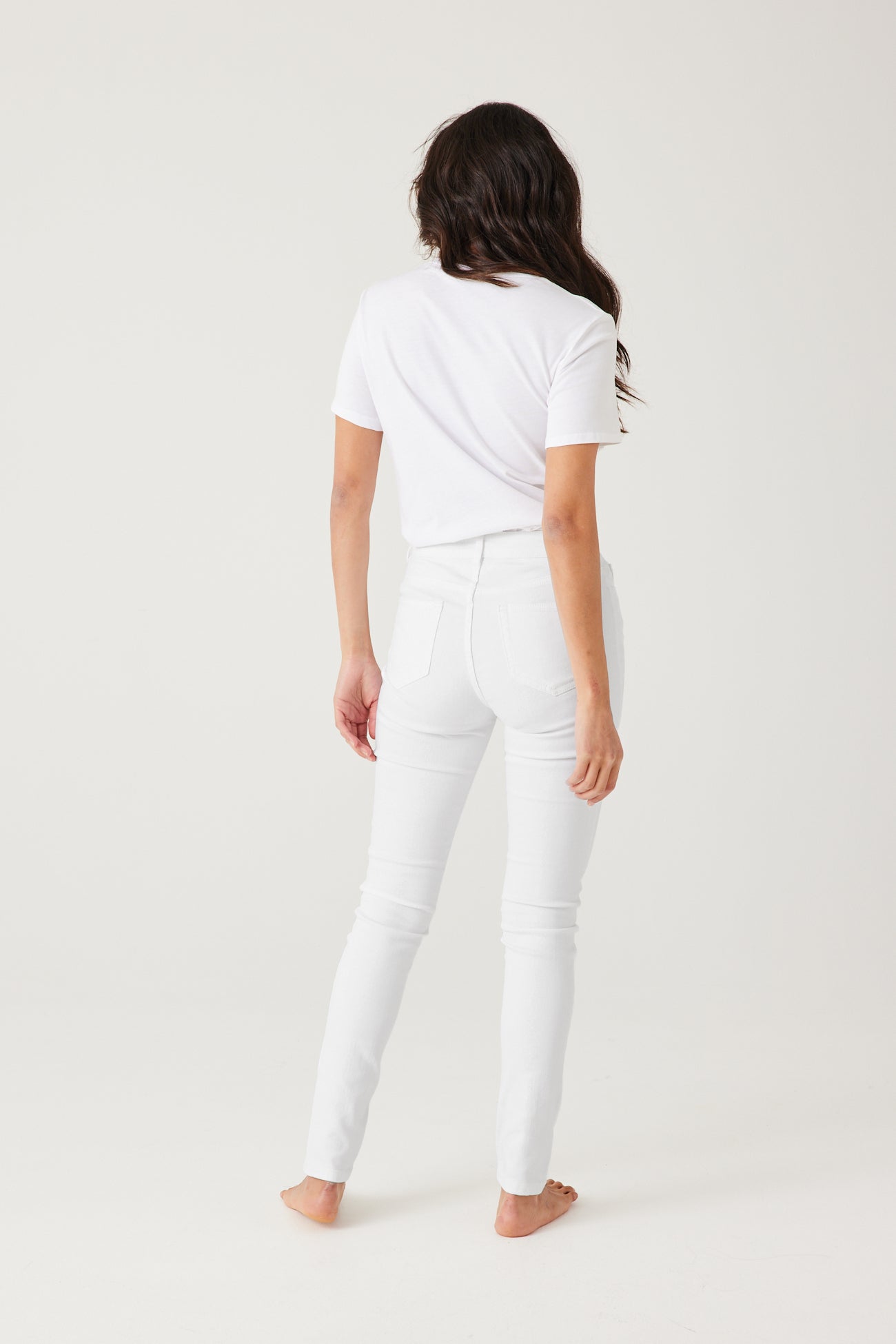 Jean skinny femme GASPARD - Blanc – Image 3