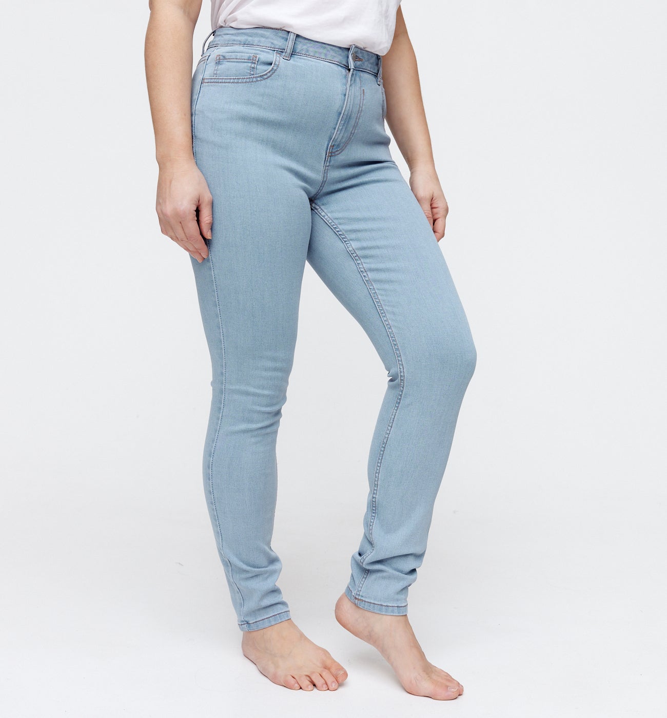 Jean skinny femme GASPARD - Jean clair – Image 2