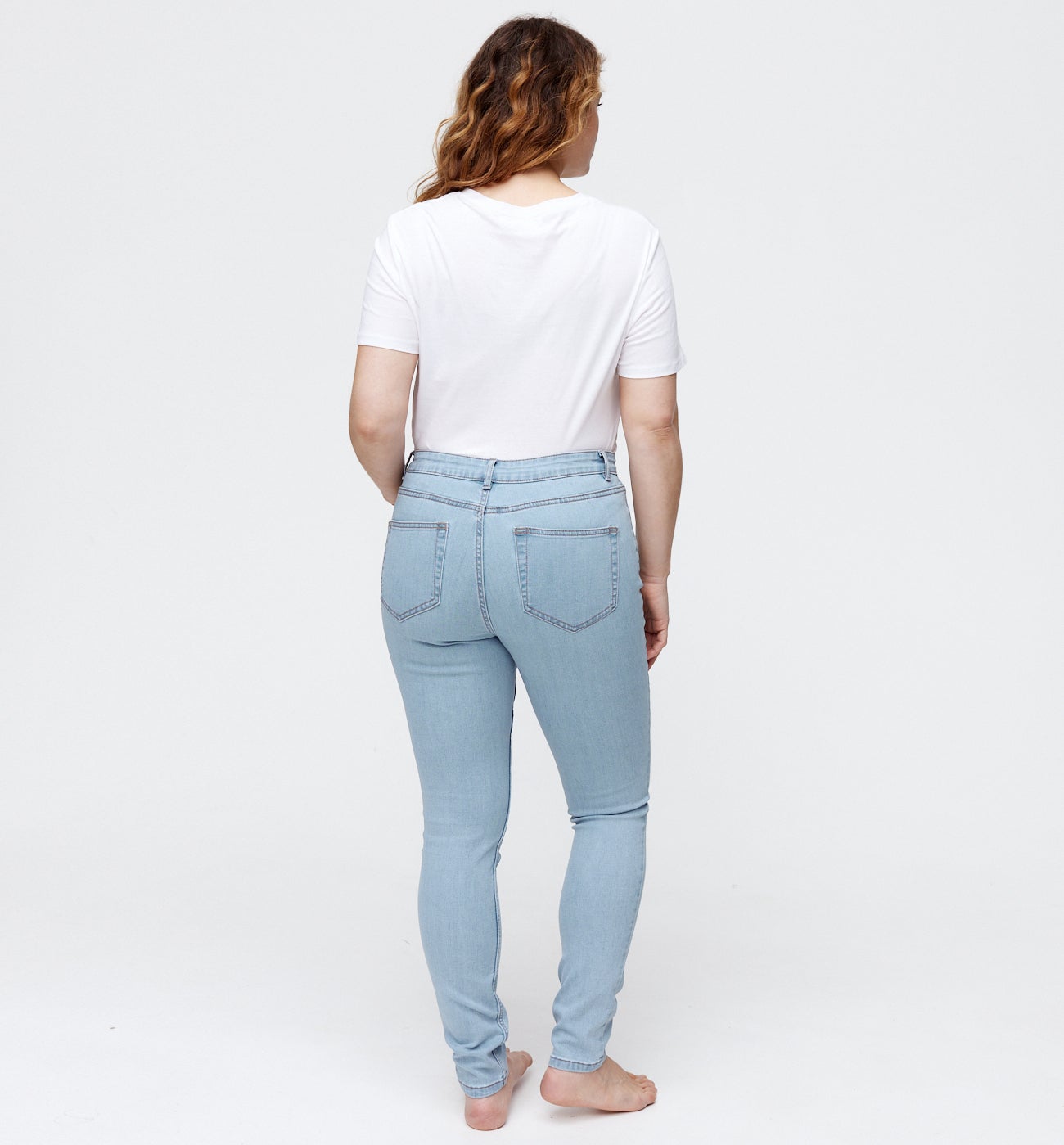 Jean skinny femme GASPARD - Jean clair – Image 3