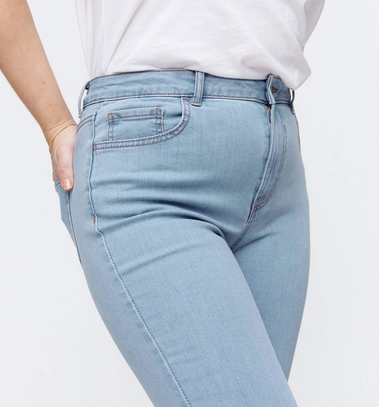 Jean skinny femme GASPARD - Jean clair – Image 4