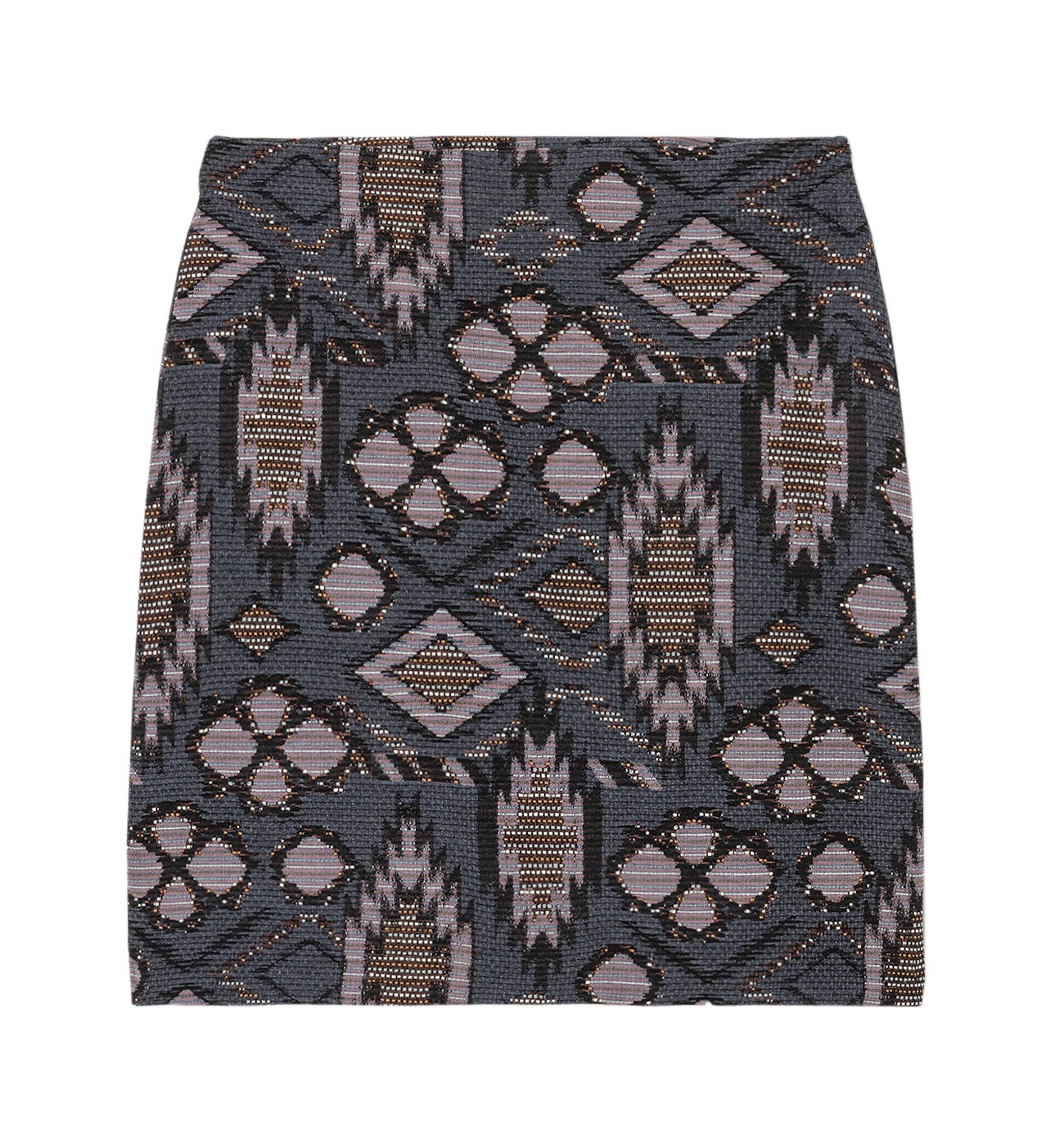 Jupe courte jacquard Femme - Imprimé multicolore – Image 5