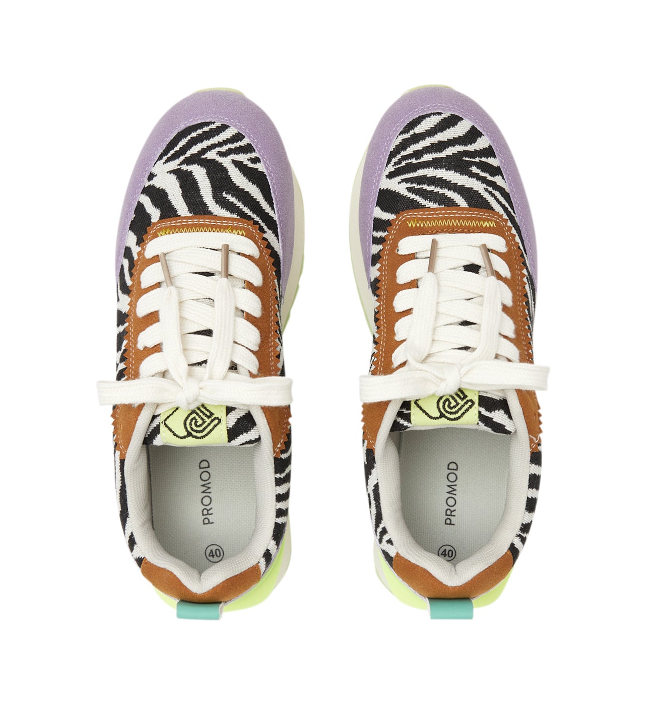 Baskets multicolores Femme - Imprimé multicolore – Image 2