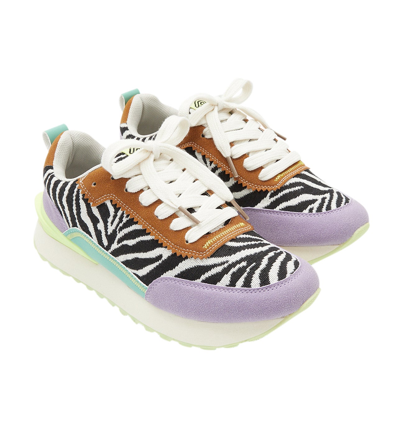 Baskets multicolores Femme - Imprimé multicolore – Image 3