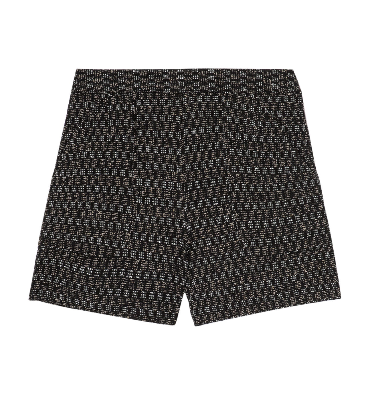 Short tweedé irisé Femme - Imprimé noir – Image 5