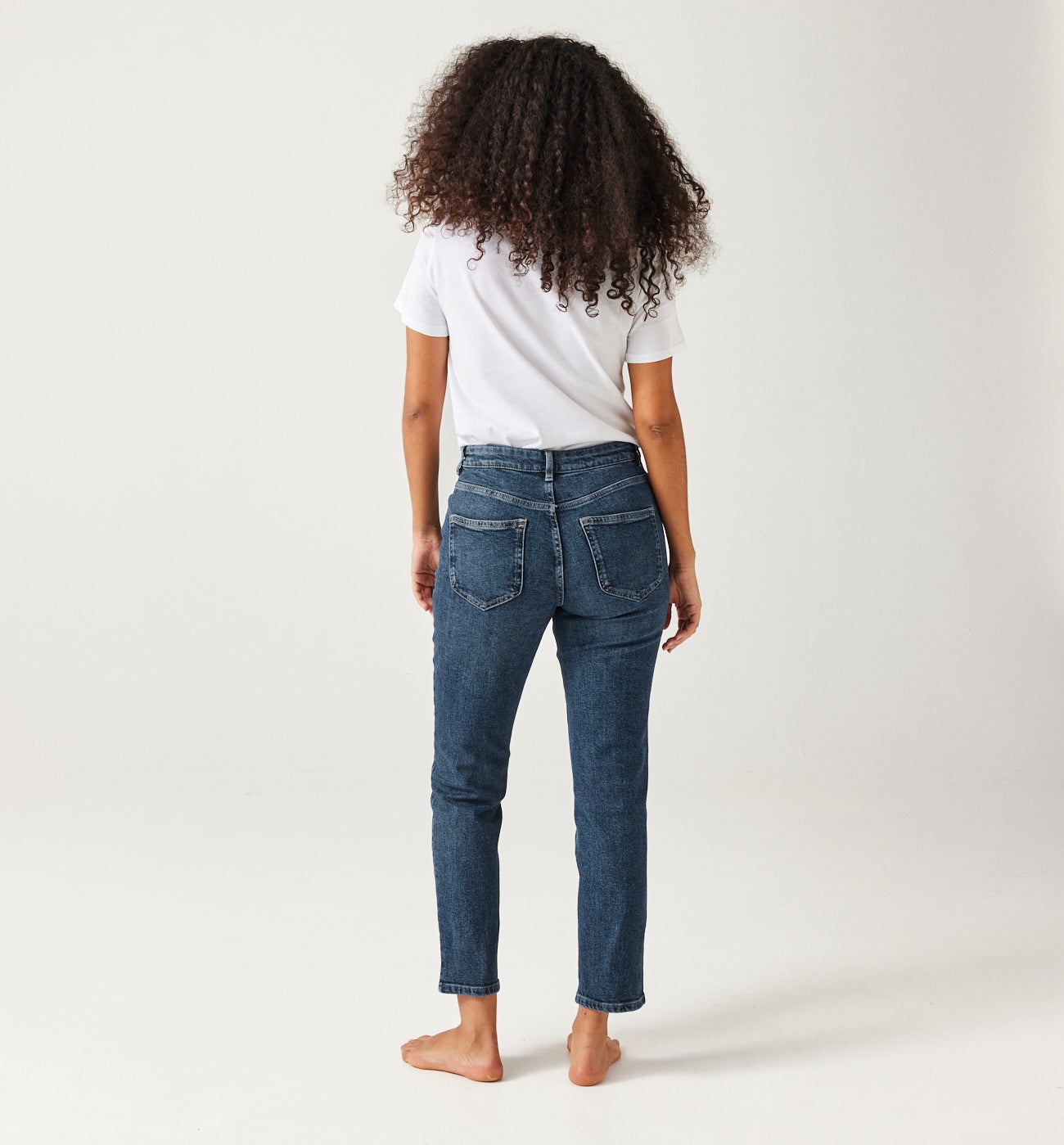 Jean slim cropped Femme GASTON - Jean brut – Image 3