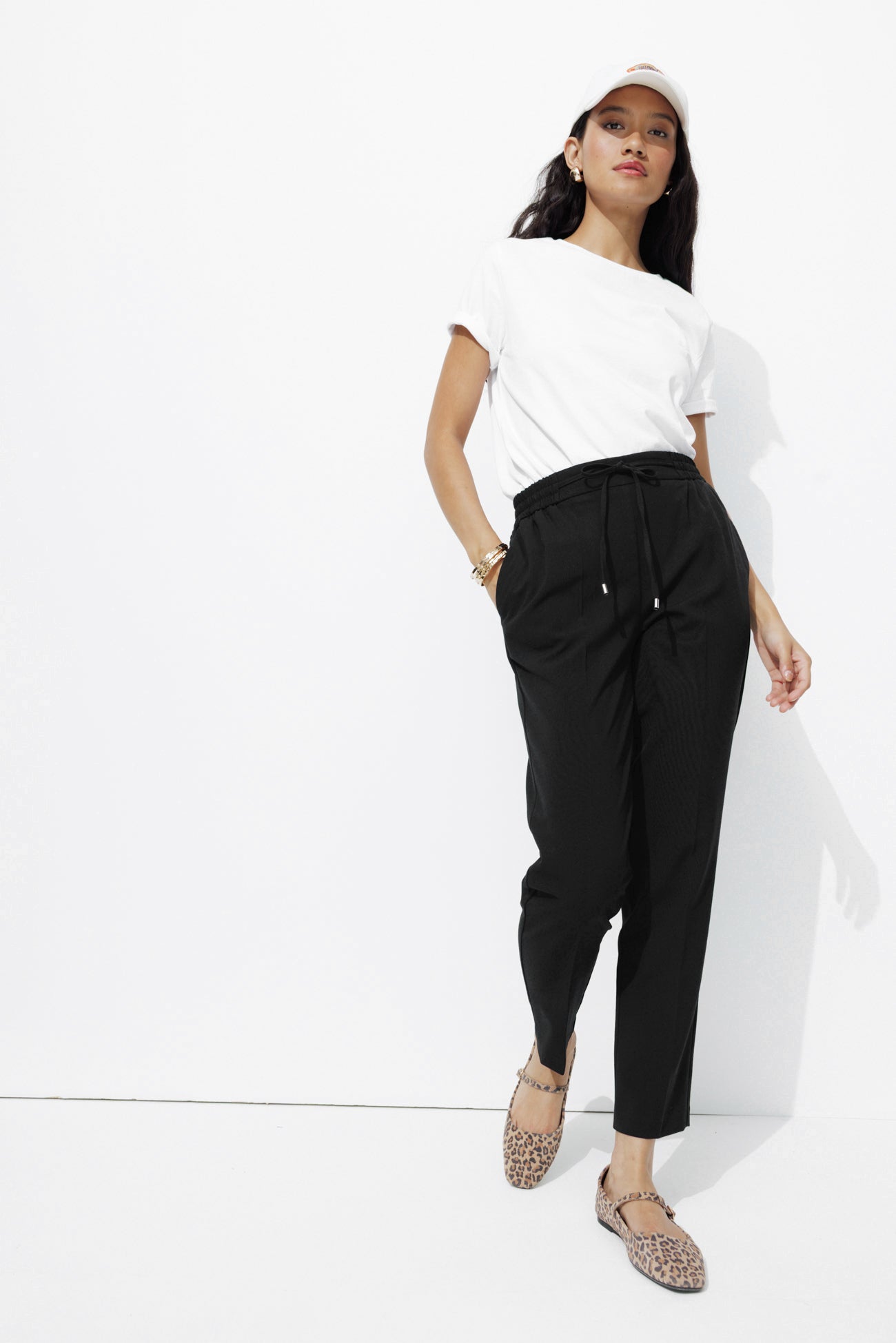 Pantalon jogpant Femme - Noir – Image 2