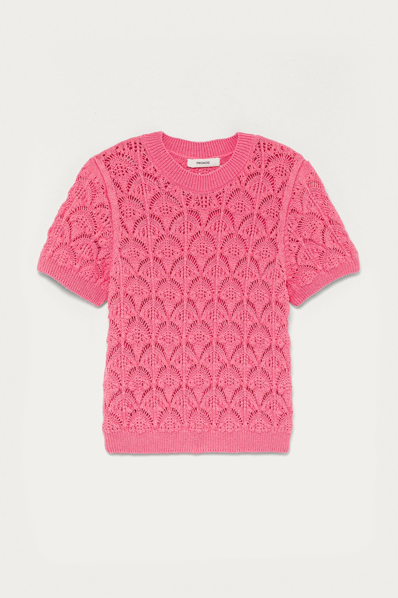 Pull au crochet Femme - Rose fuchsia – Image 5