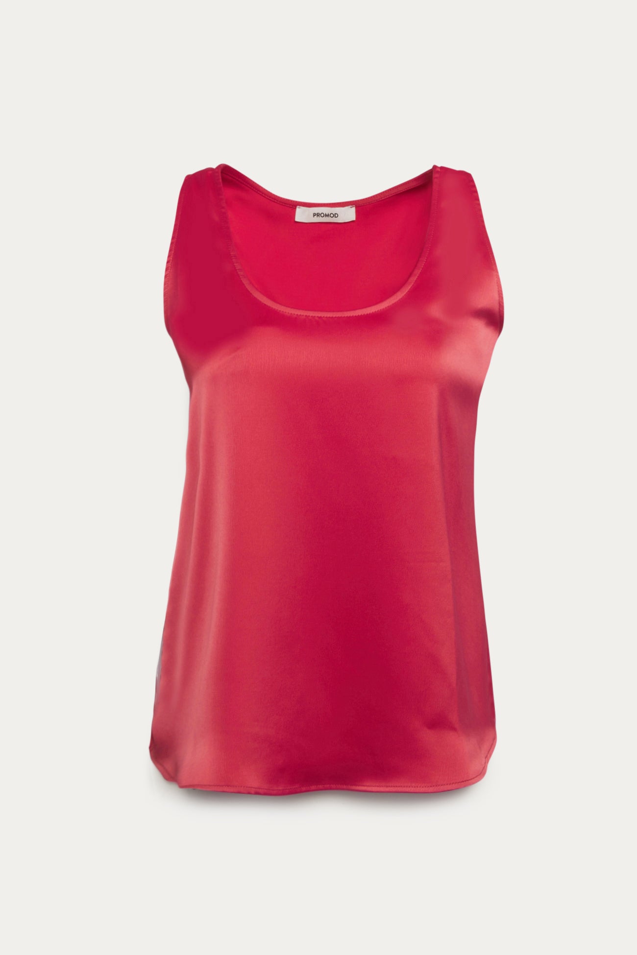 Débardeur satiné uni Femme - Rose – Image 5