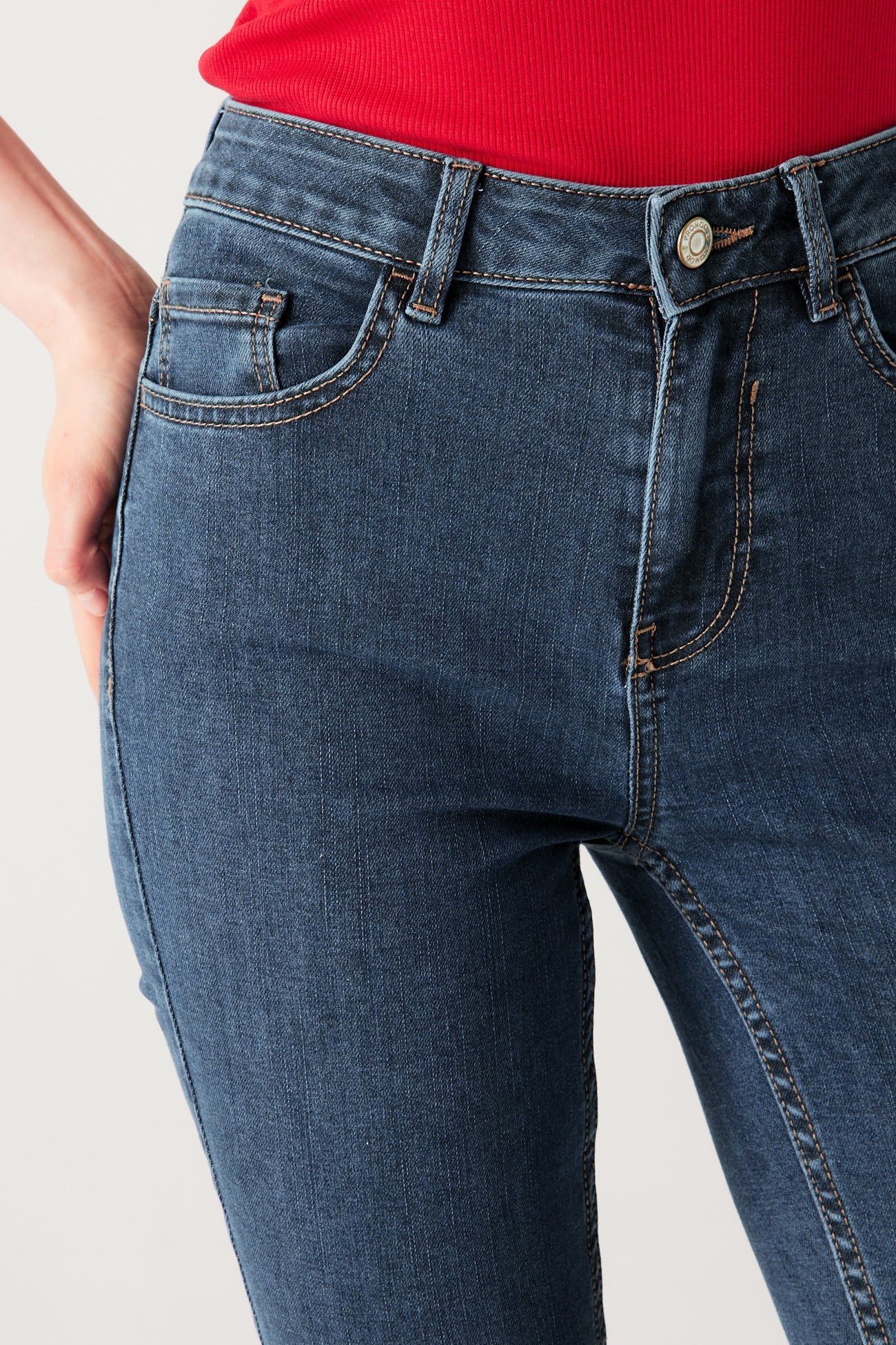 Jean skinny Femme GASPARD - Jean brut – Image 4