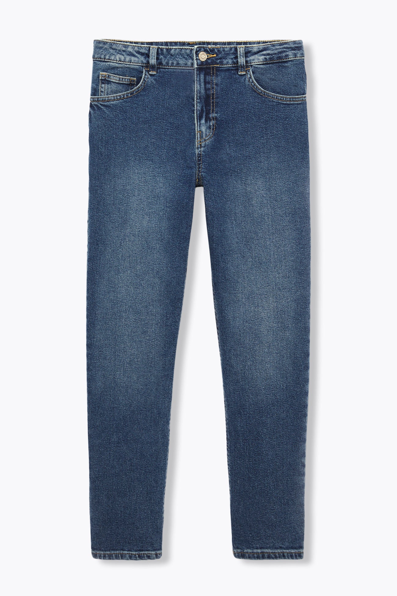 Jean slim cropped Femme GASTON – Jean moyen
