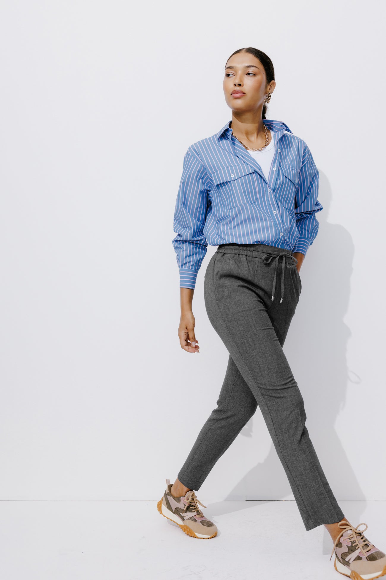 Pantalon jogpant Femme – Gris foncé