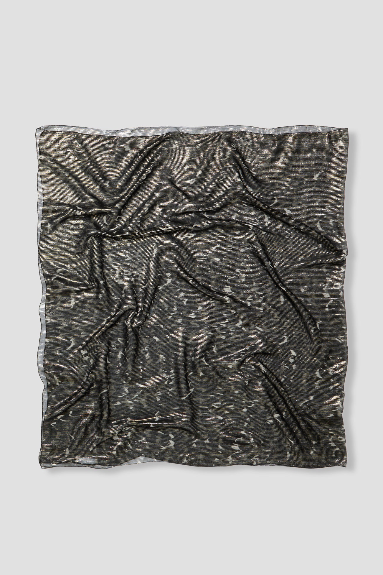 Foulard imprimé irisé Femme – Imprimé gris