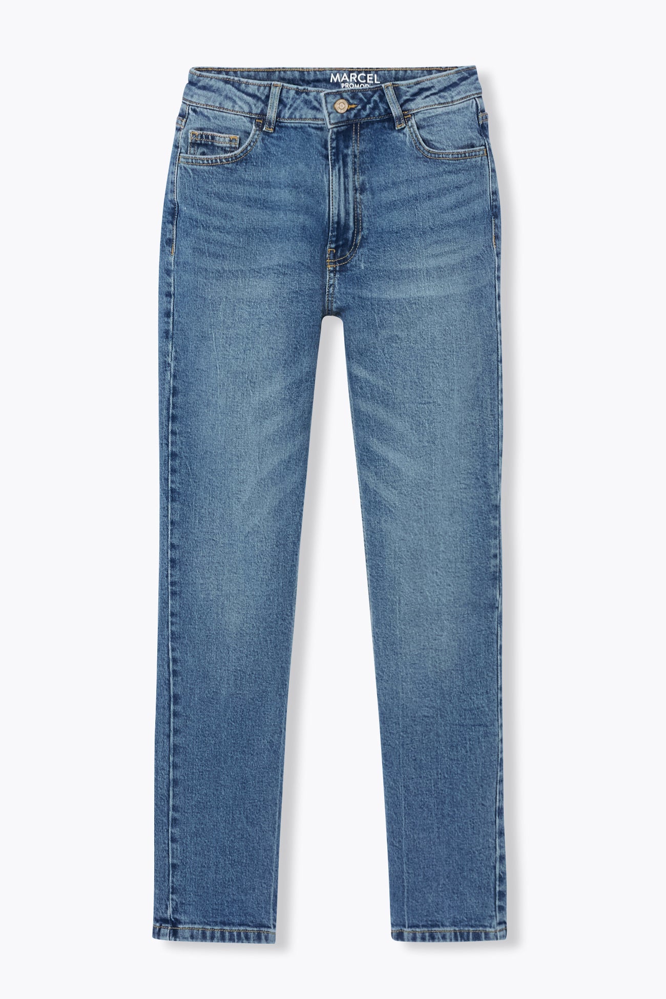 Jean mom taille haute MARCEL - Jean moyen – Image 5