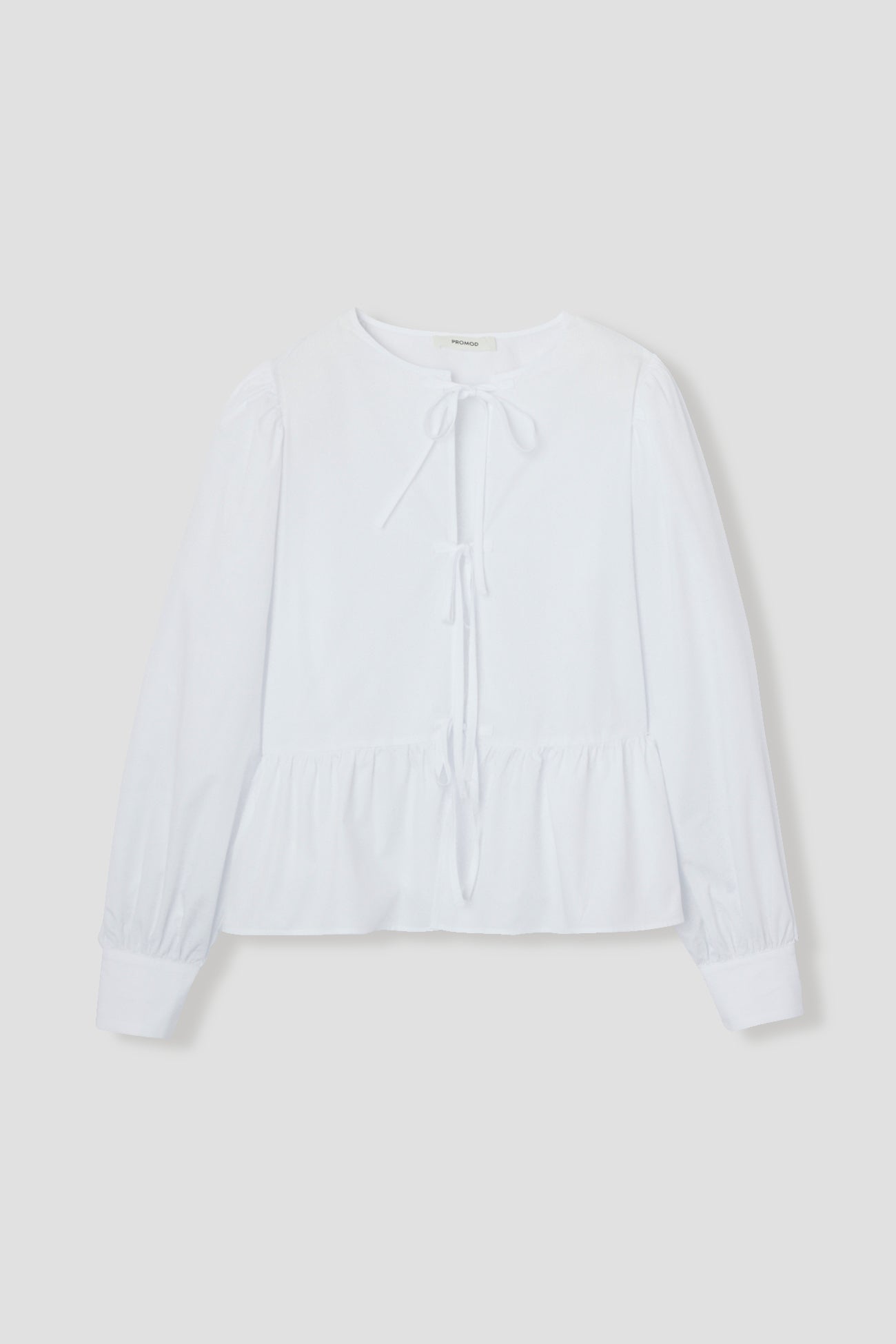 Chemise à nouer Femme – Blanc