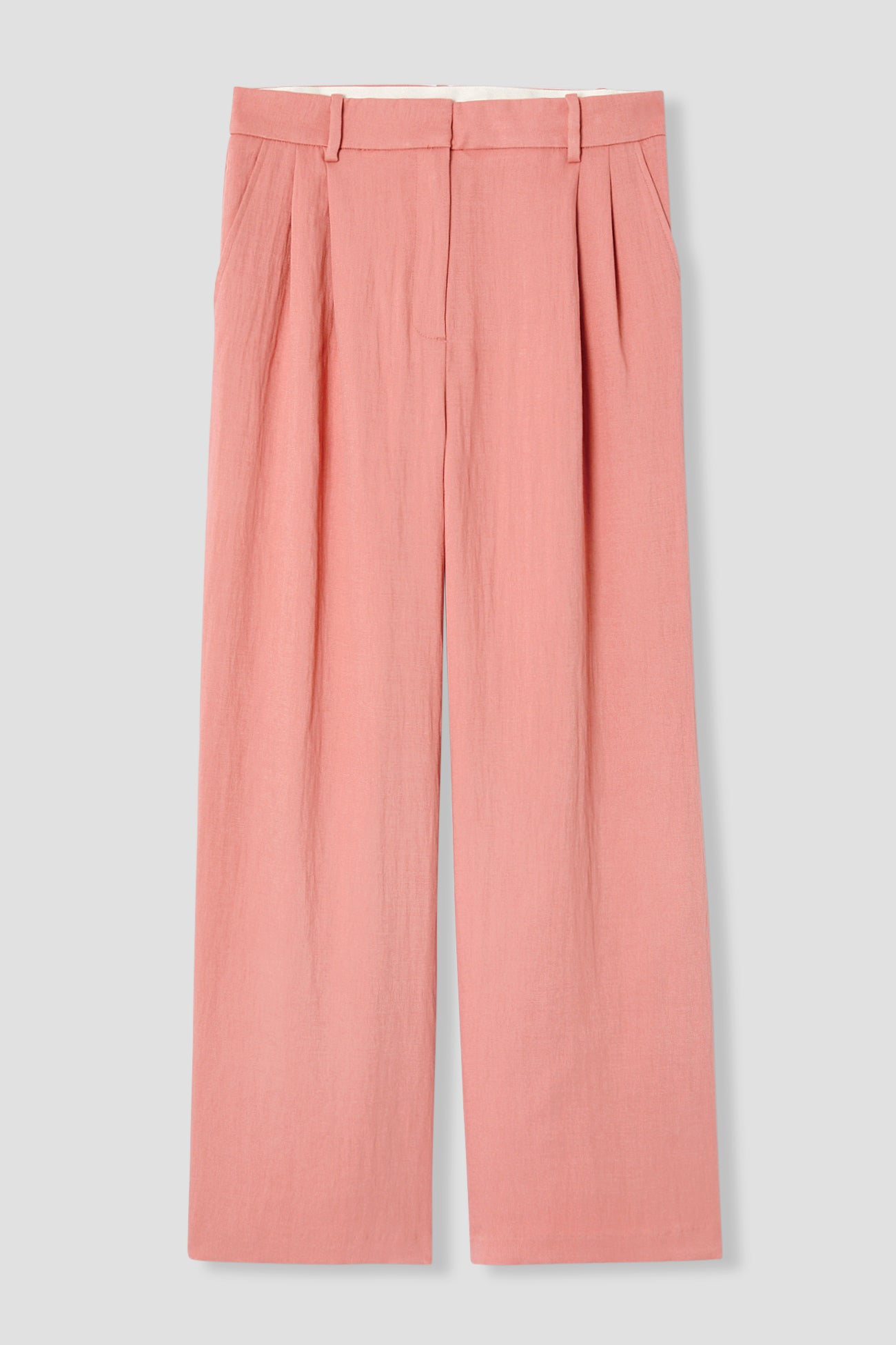 Pantalon de tailleur large - Rose – Image 5