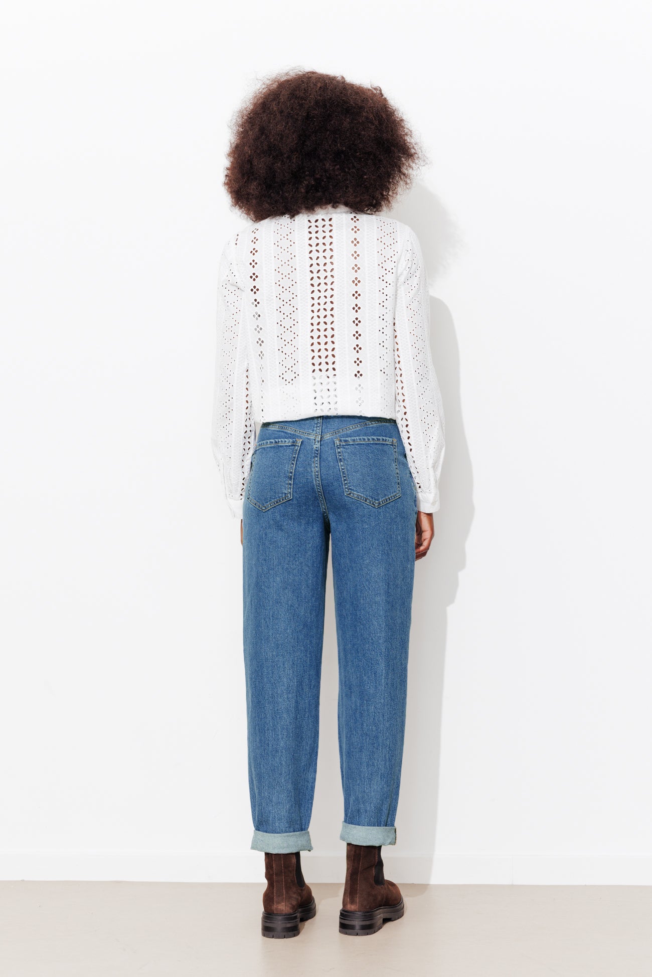OSCAR jean slouchy Femme - Jean moyen – Image 3