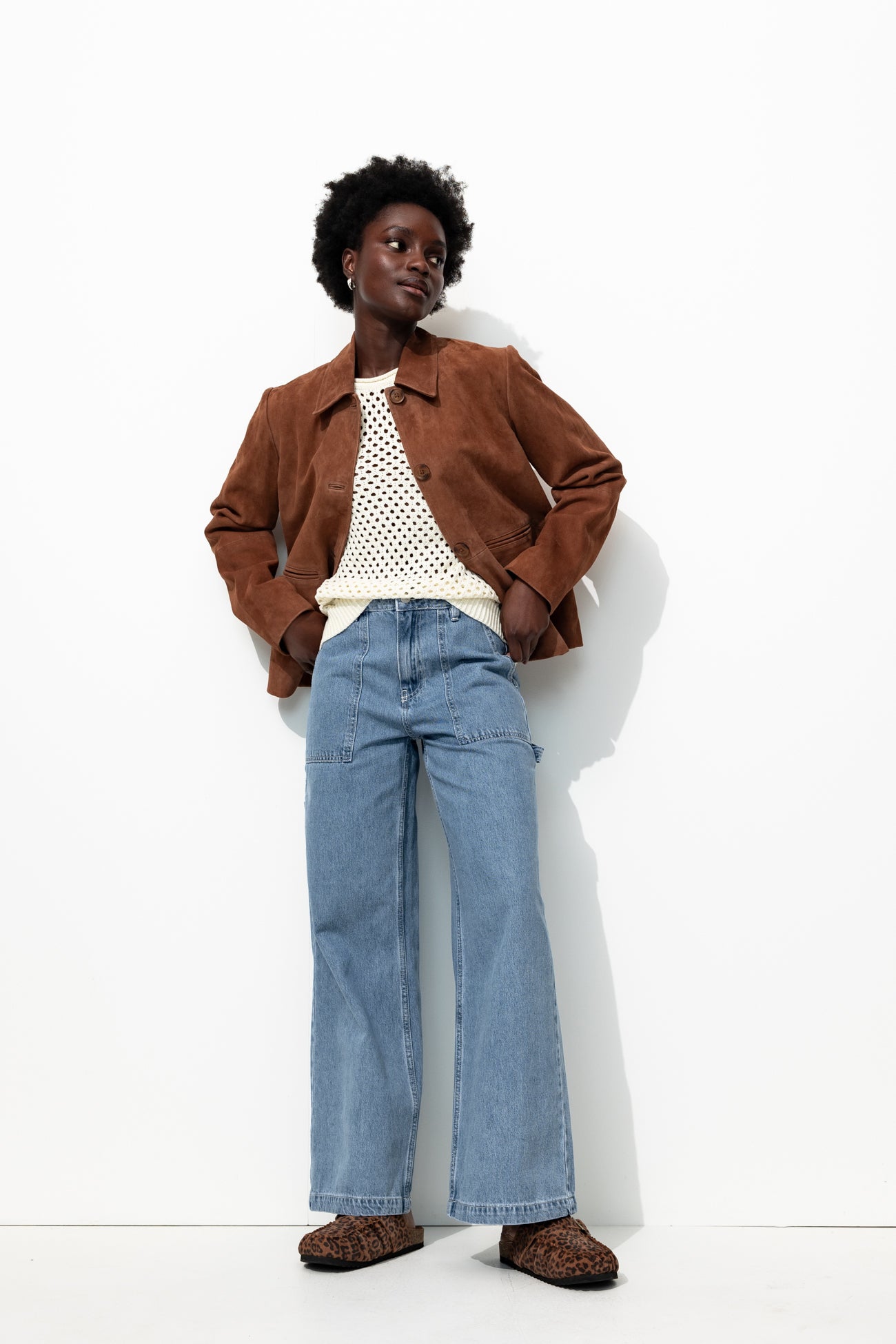 Jean large charpentier Femme – Jean moyen