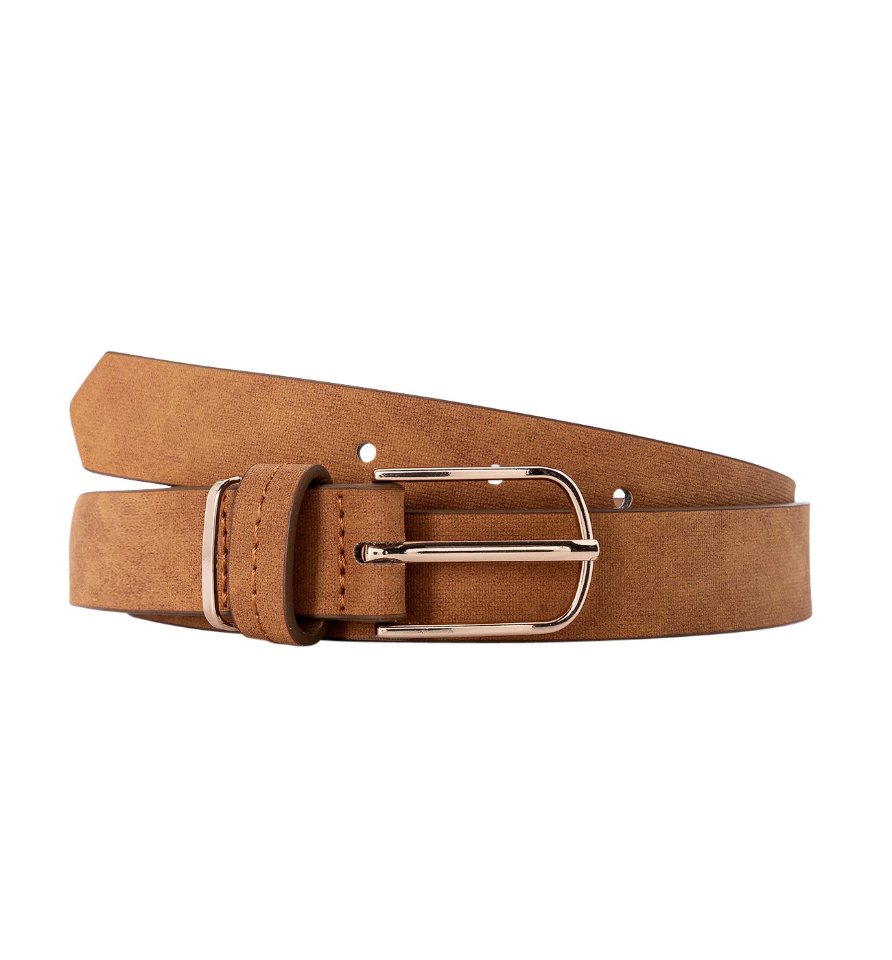 Ceinture en simili Femme - Camel – Image 2