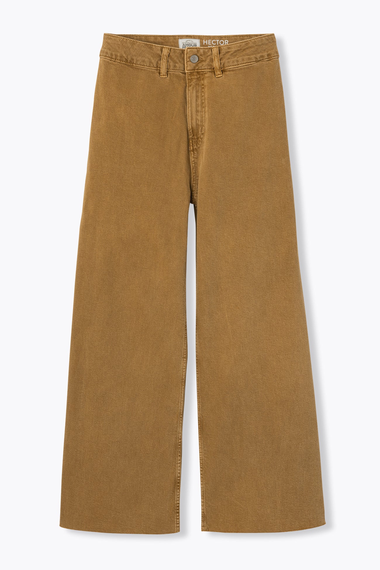 HECTOR jean taille haute – Ocre