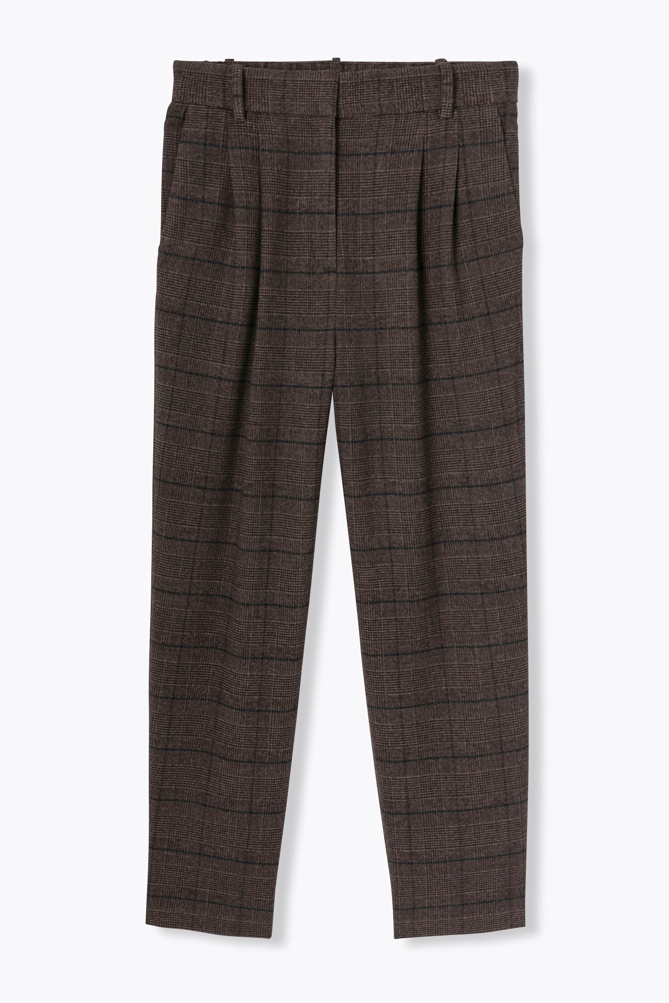 Pantalon de tailleur carreaux – Imprimé multicolore