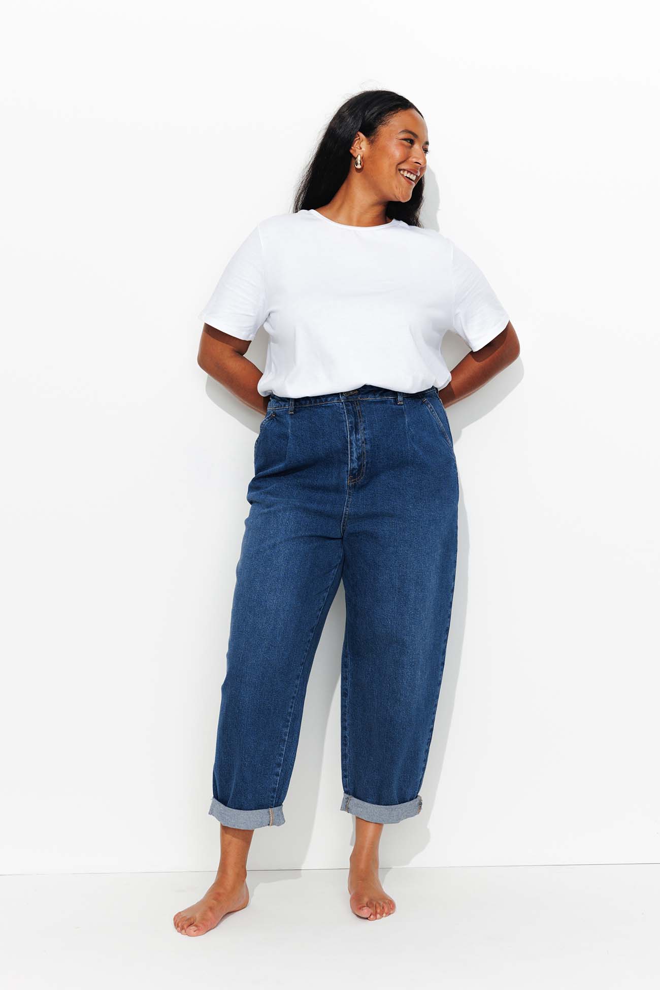 OSCAR jean slouchy Femme – Jean moyen