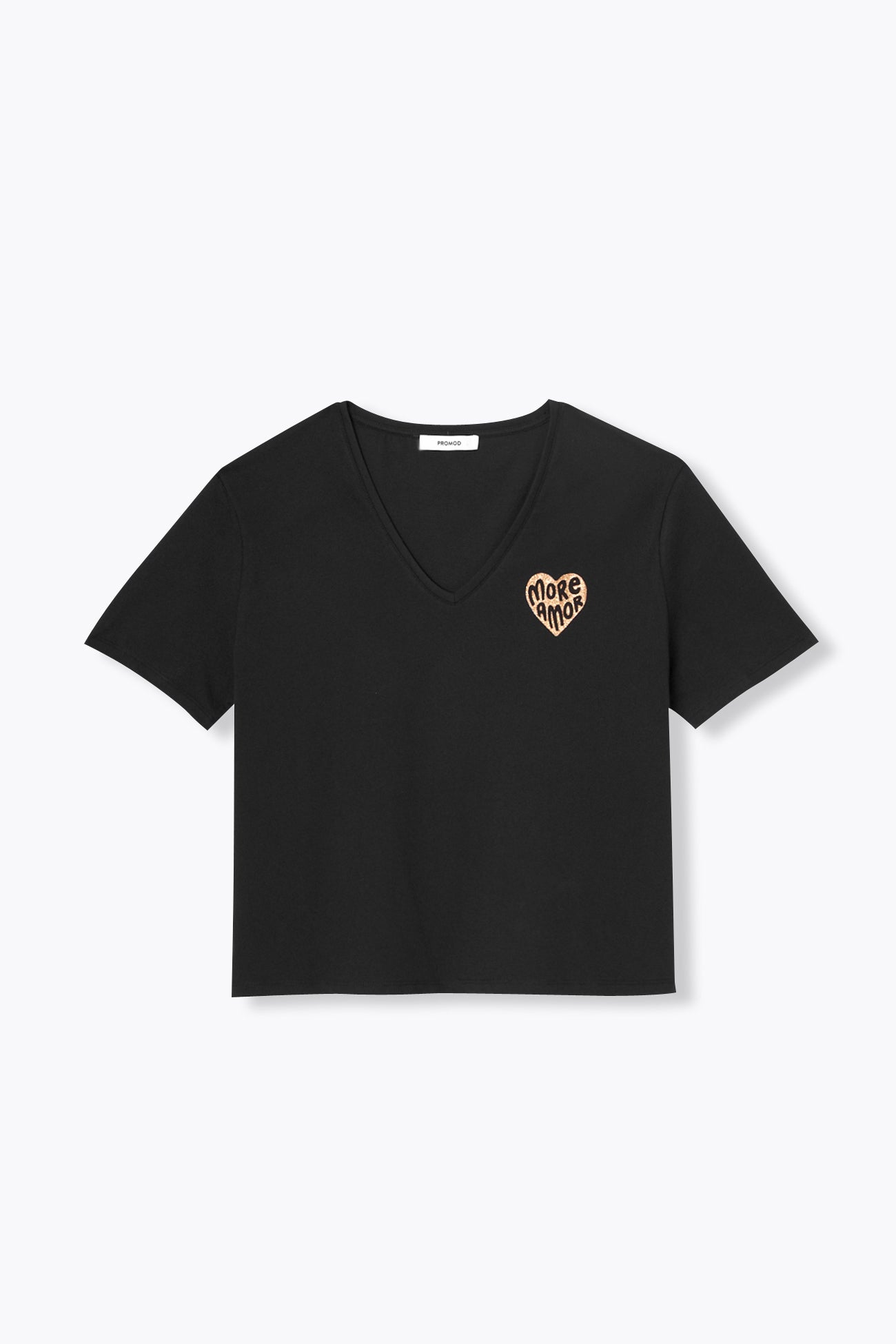 T-shirt à message Femme - Imprimé noir – Image 5