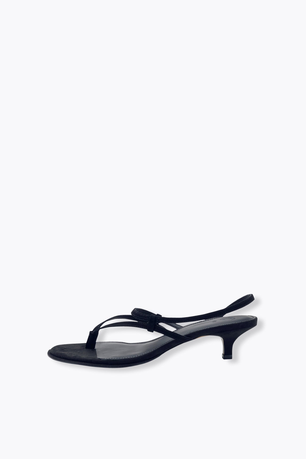 Sandales en cuir suédé Femme – Noir