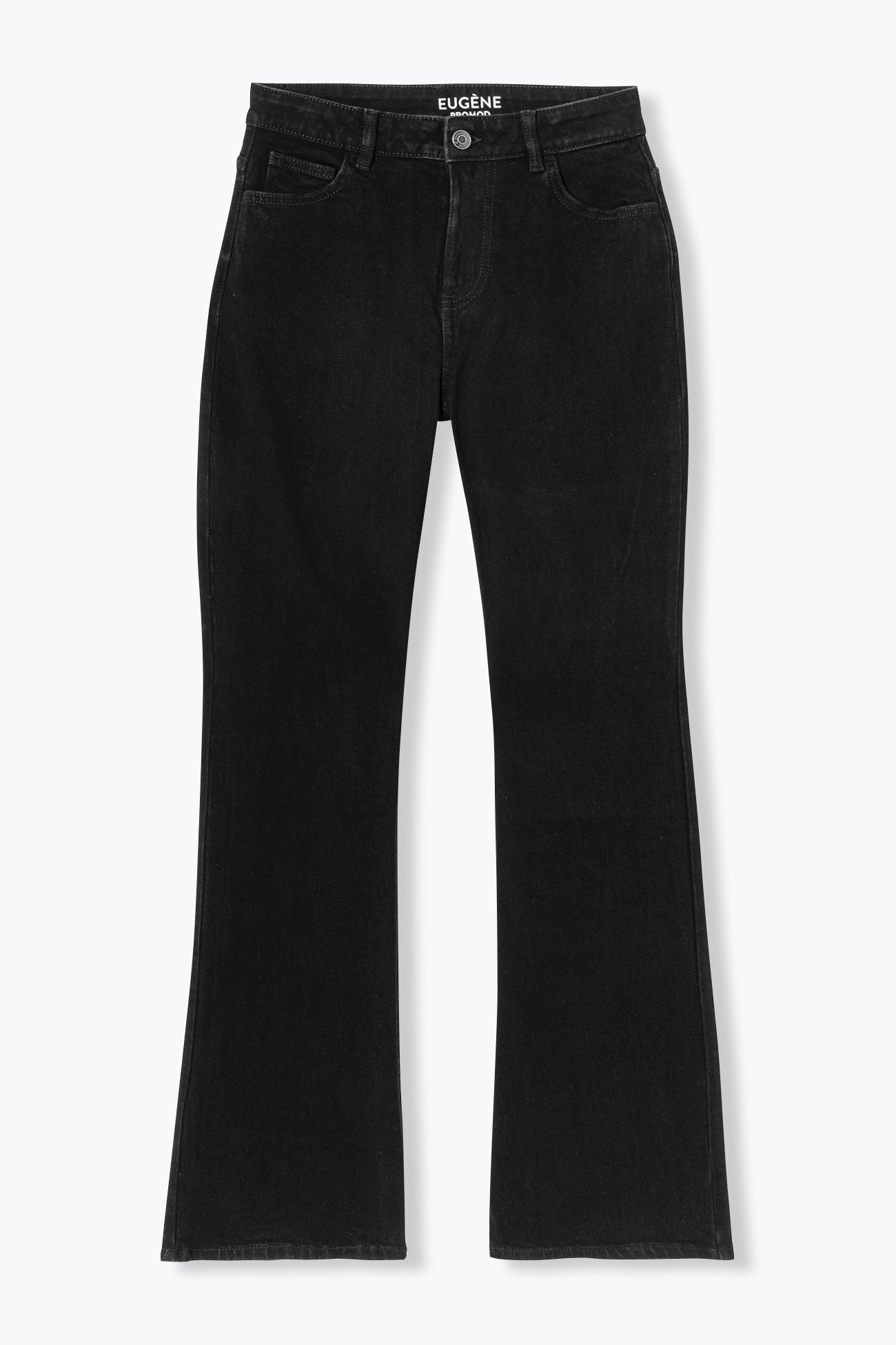 EUGENE jean flare Femme – Noir