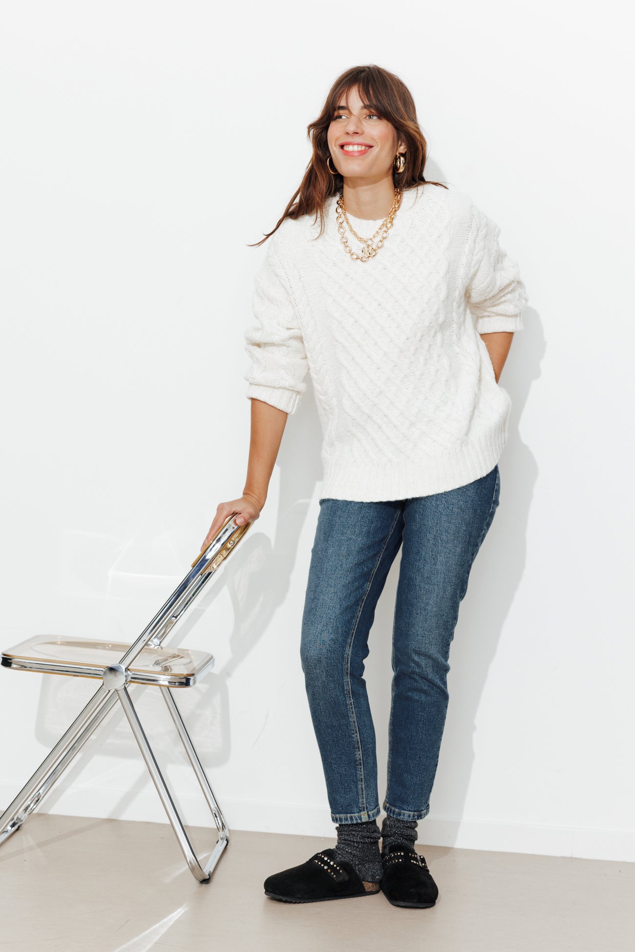 GASTON jean slim cropped Femme – Jean moyen
