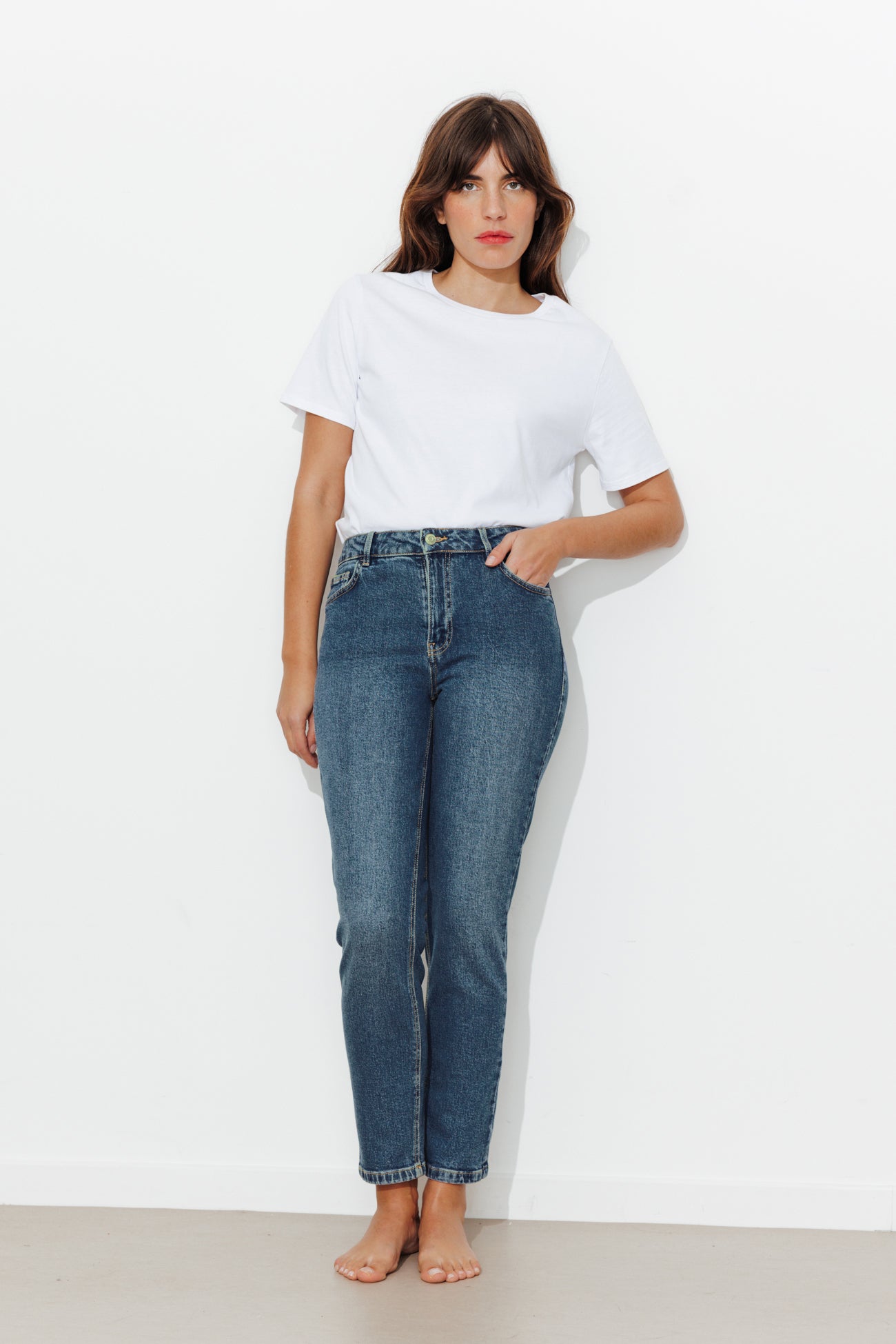 GASTON jean slim cropped Femme – Jean moyen