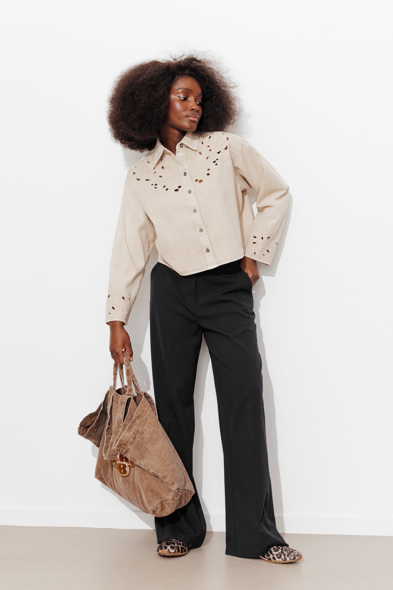 Pantalon de tailleur Femme – Noir