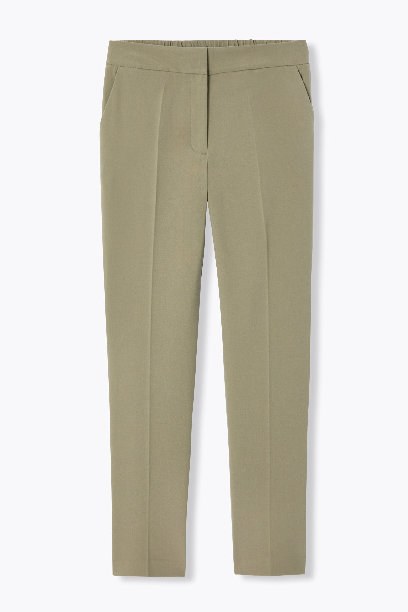 Pantalon cigarette Femme - Kaki – Image 5