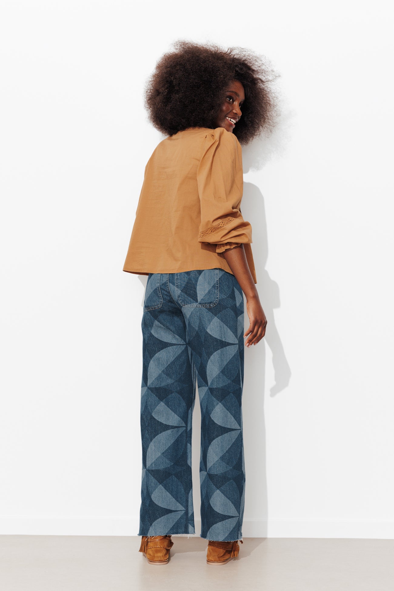 HECTOR jean taille haute laser - Jean brut – Image 4