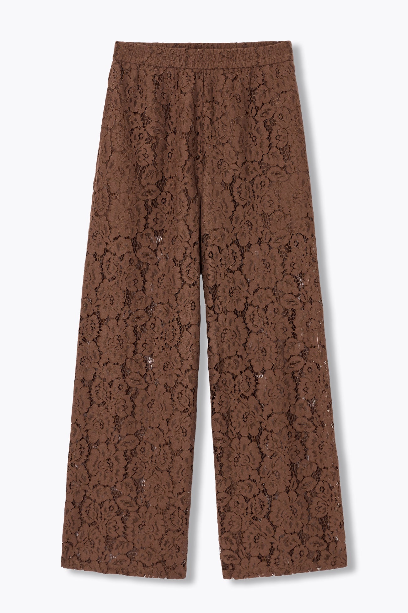Pantalon en dentelle Femme - Marron – Image 6