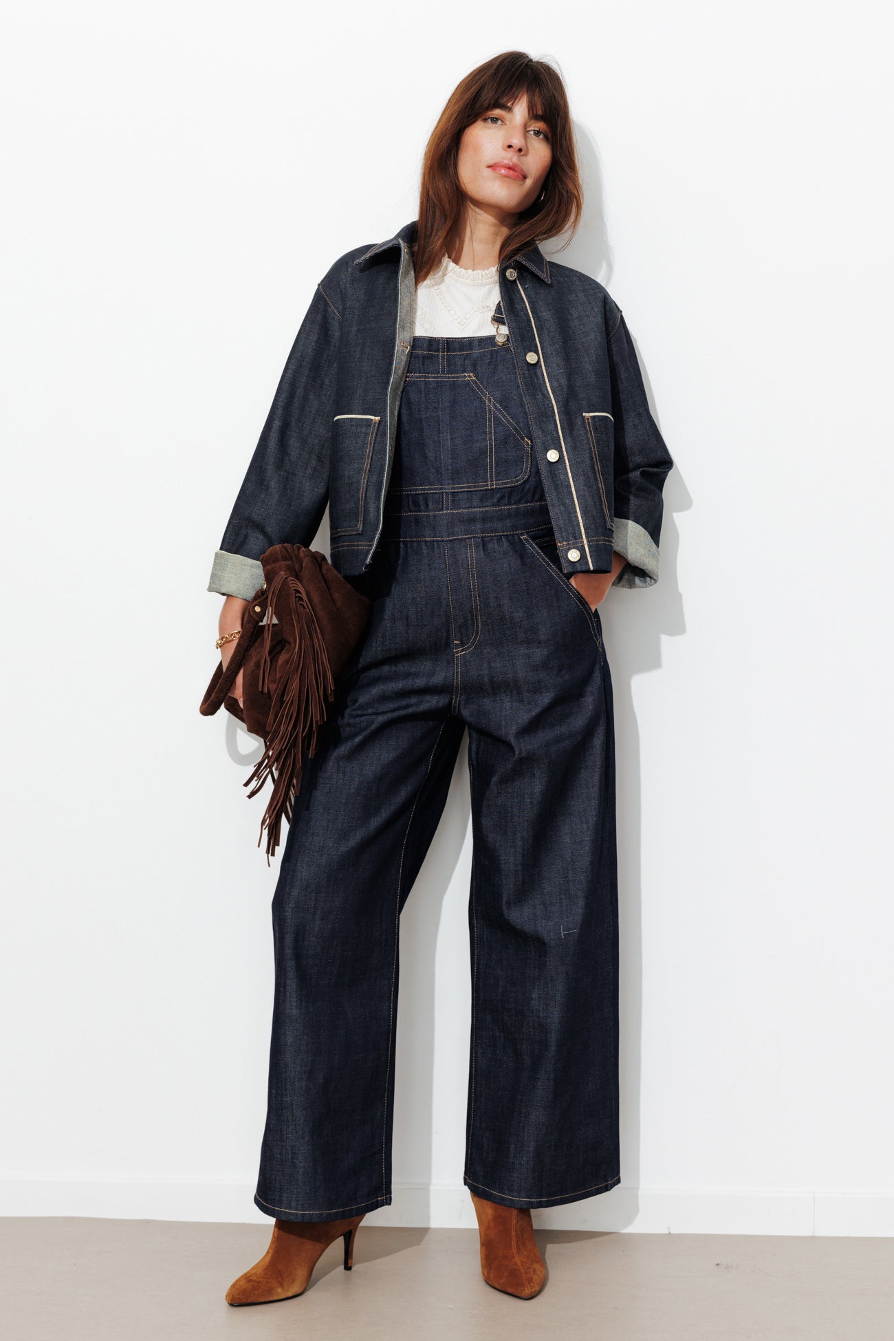 Veste en jean selvedge - Jean rinse – Image 2
