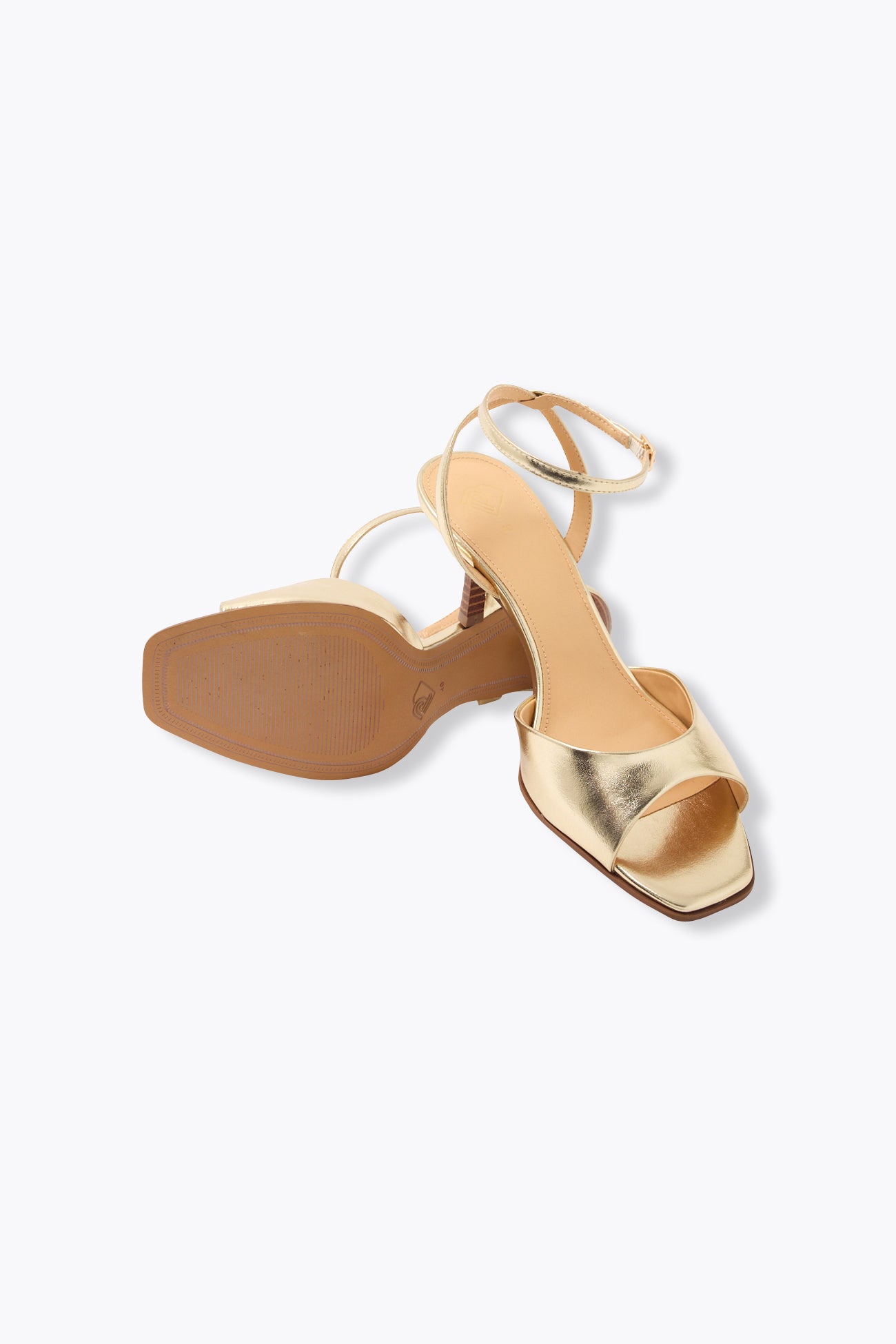 Sandales couleur dorée Femme – Coloration dorée