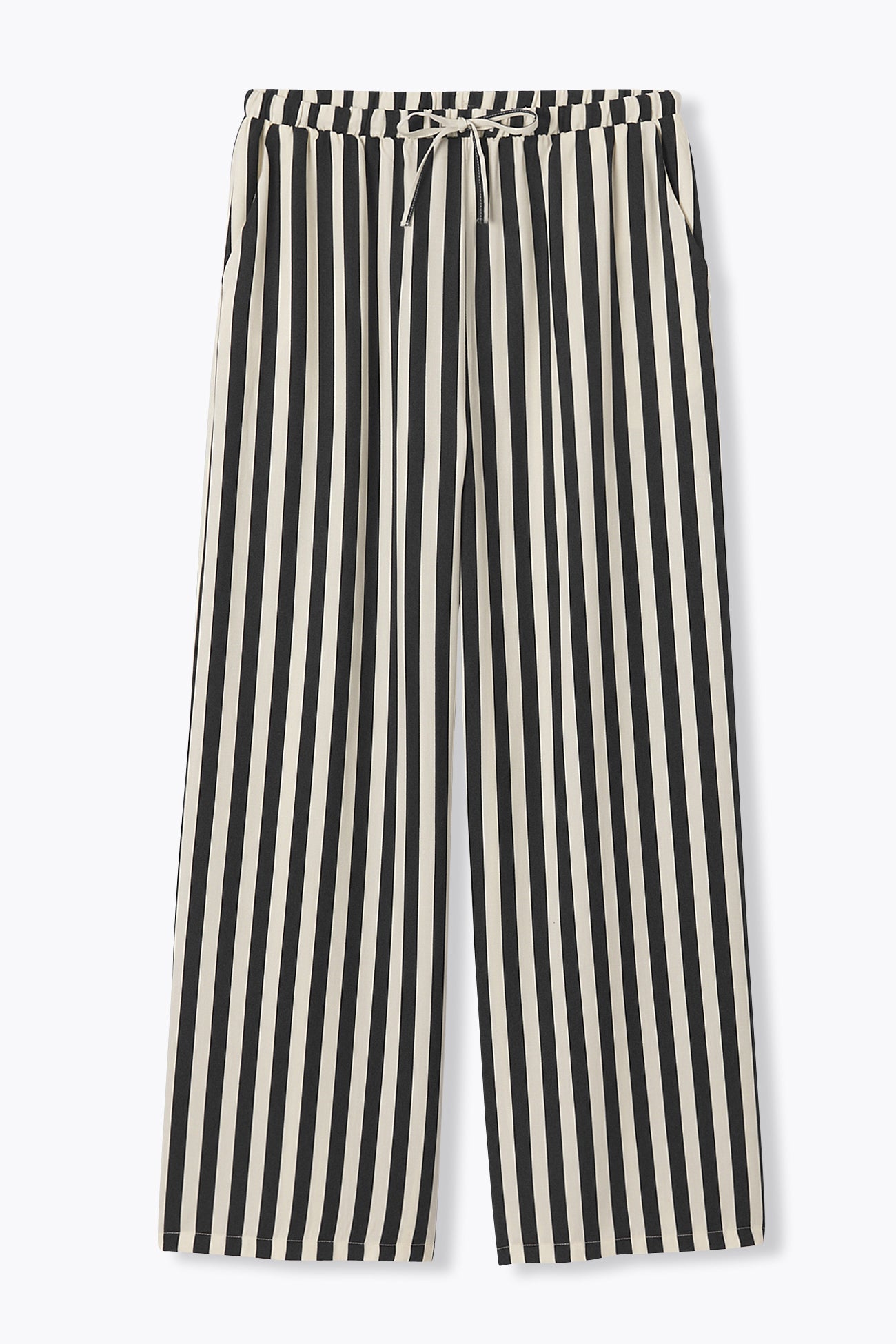 Pantalon large rayé Femme - Rayures multicolores – Image 5