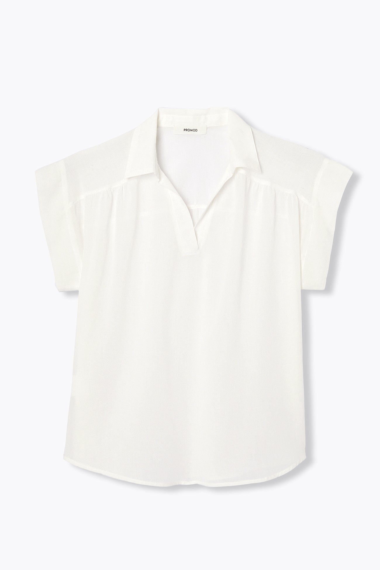 Blouse col vareuse Femme - Blanc – Image 5