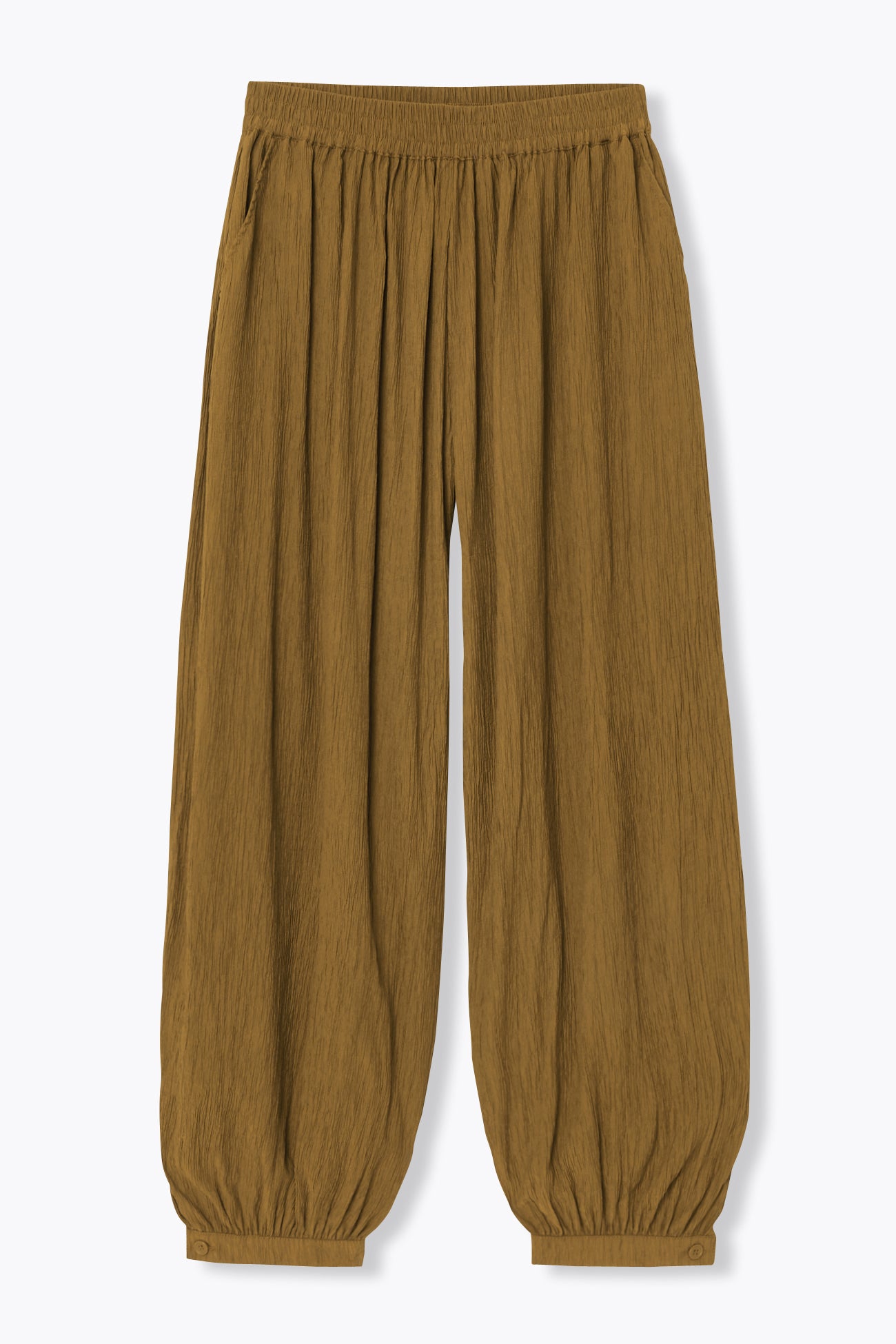 Pantalon aladin uni Femme - Kaki – Image 7