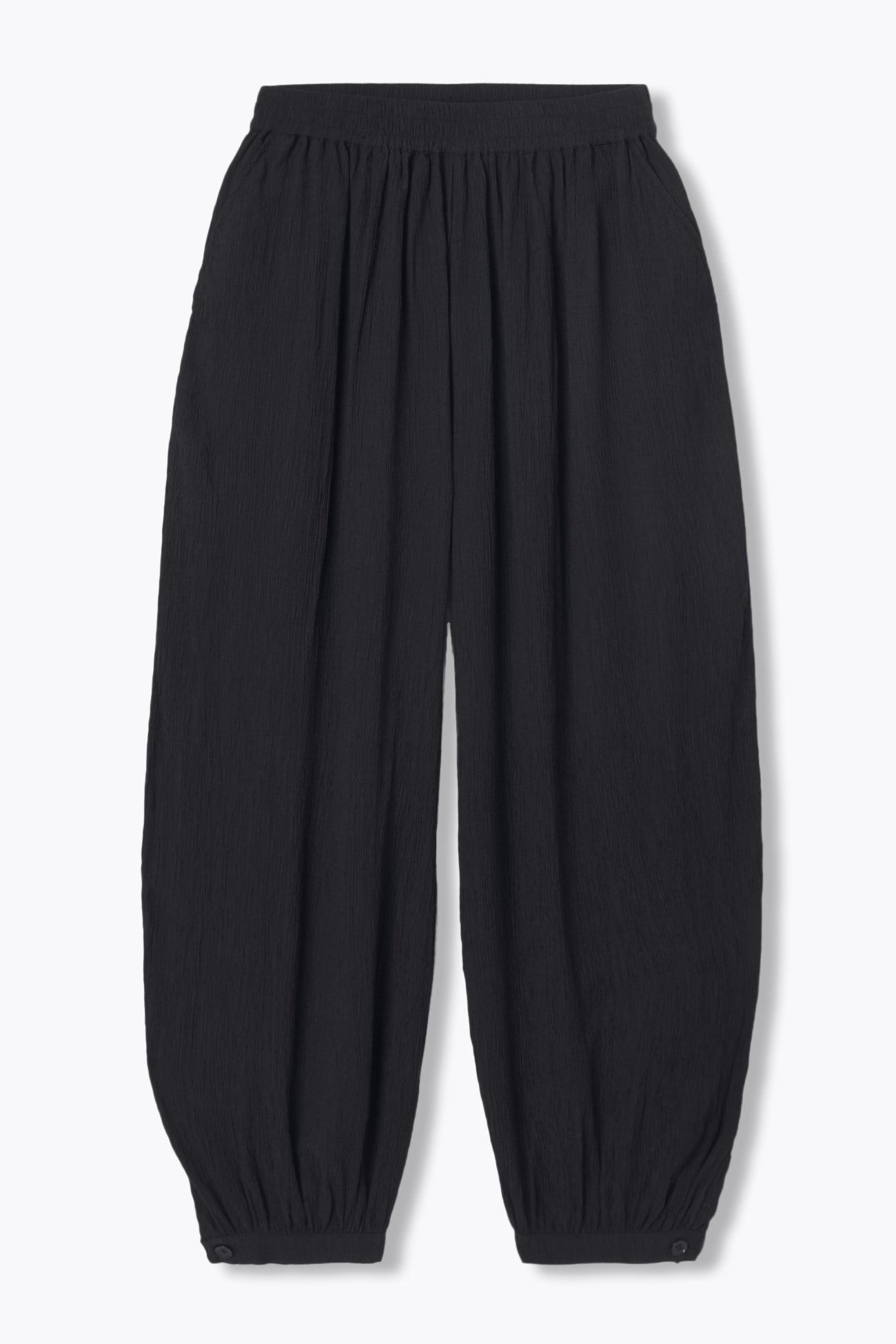 Pantalon aladin uni Femme - Noir – Image 5