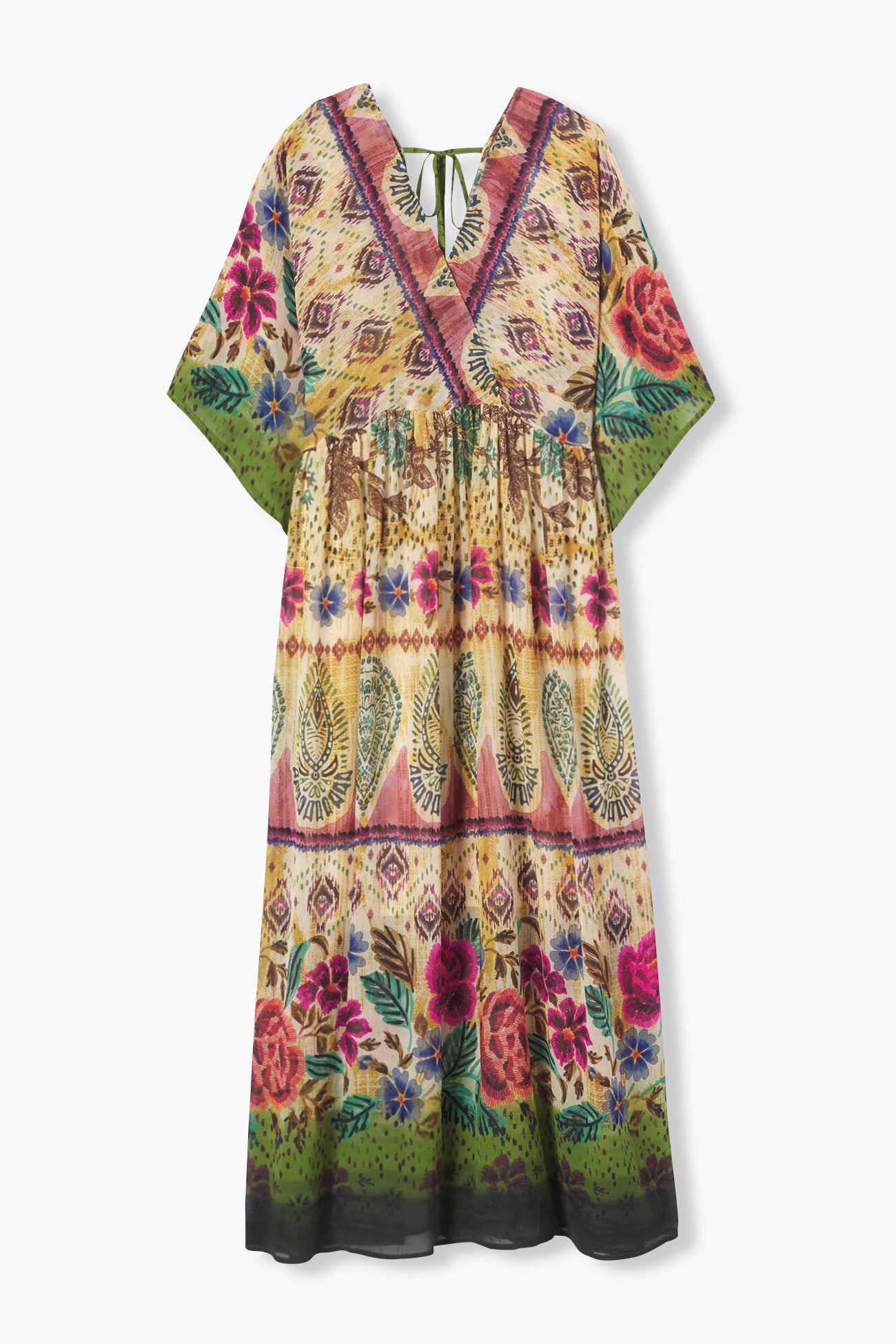 Robe longue imprimée Femme - Imprimé multicolore – Image 5