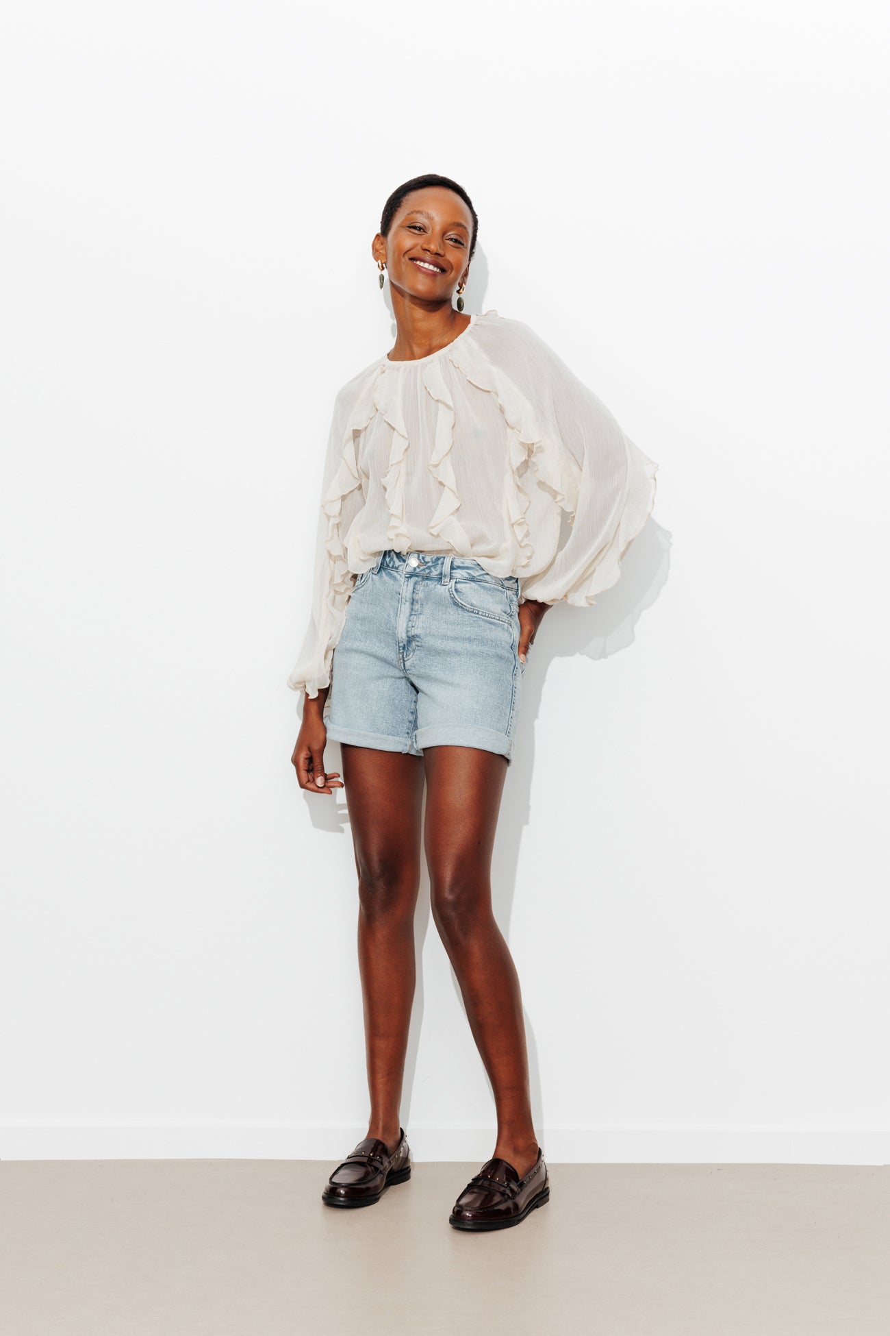 Short en jean Femme - Jean clair – Image 2