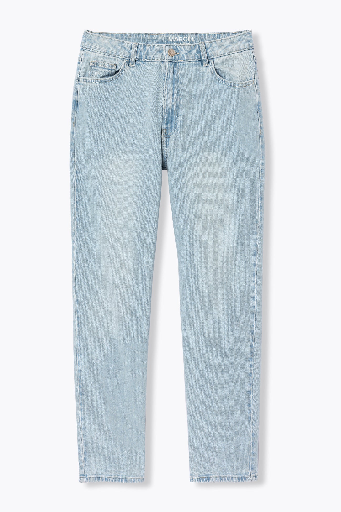 MARCEL jean mom taille haute - Jean clair – Image 5