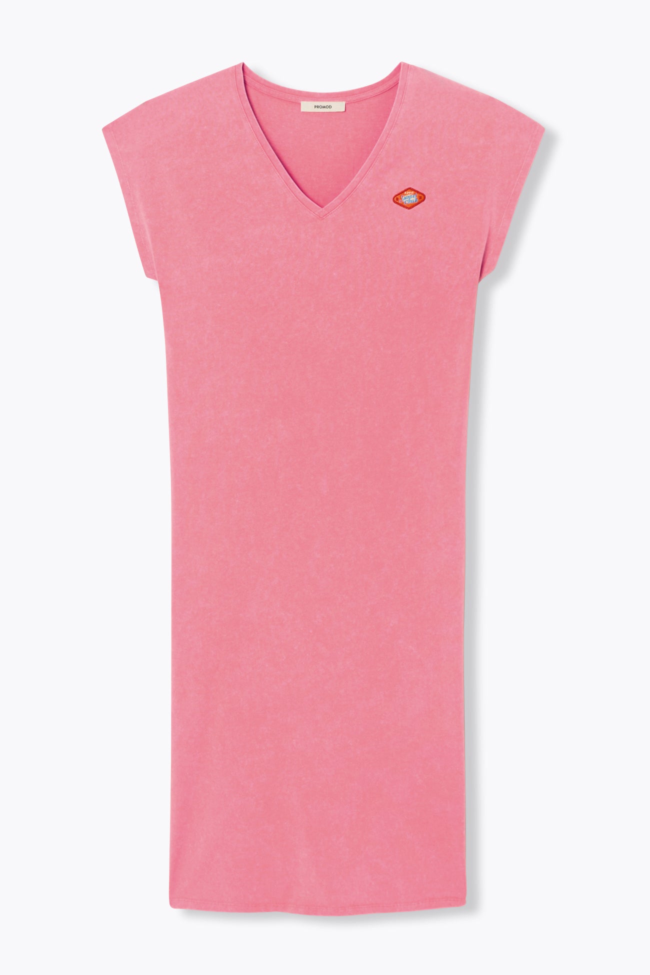 Robe longue en jersey - Rose – Image 7
