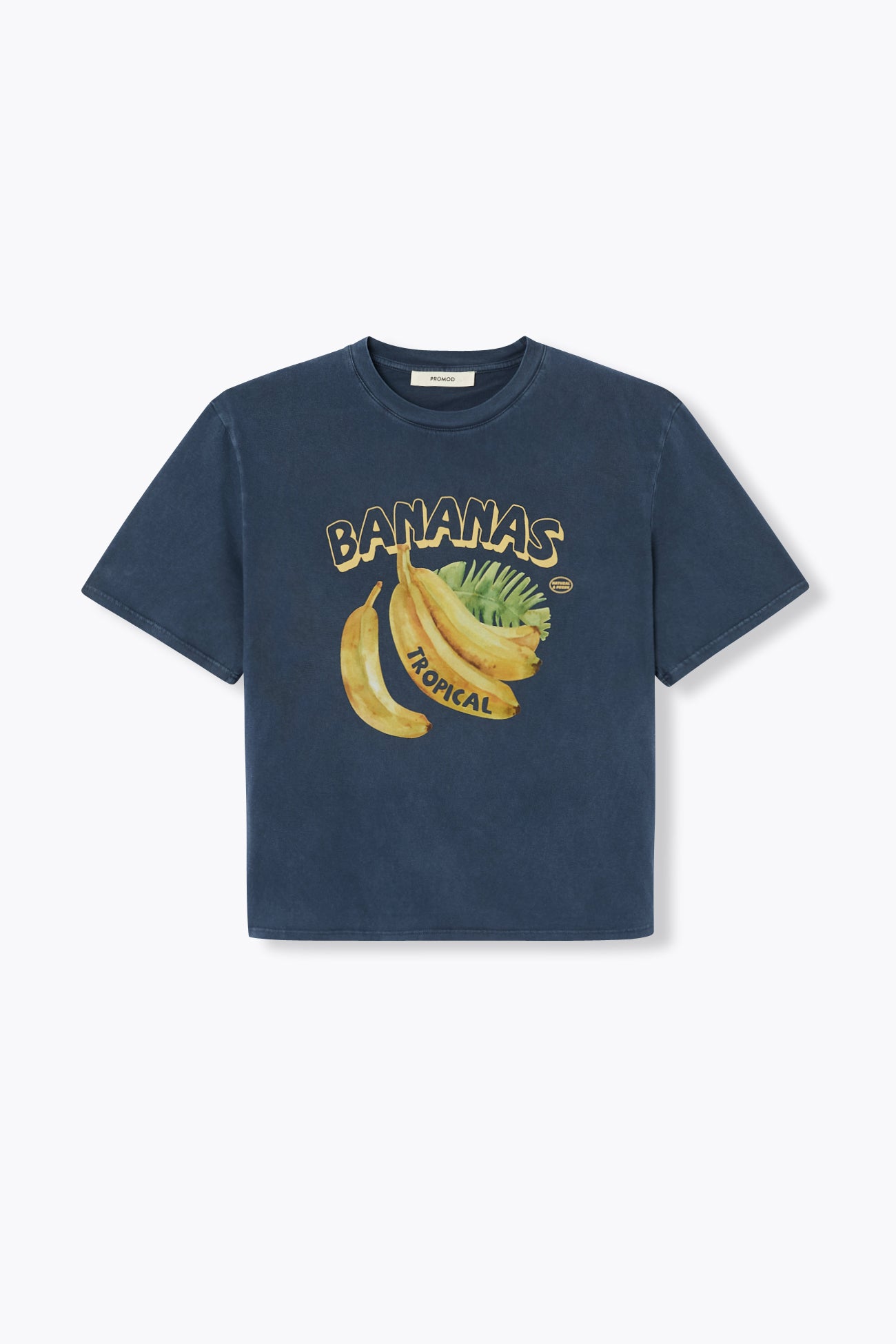 T-shirt motif banane Femme - Imprimé marine – Image 7