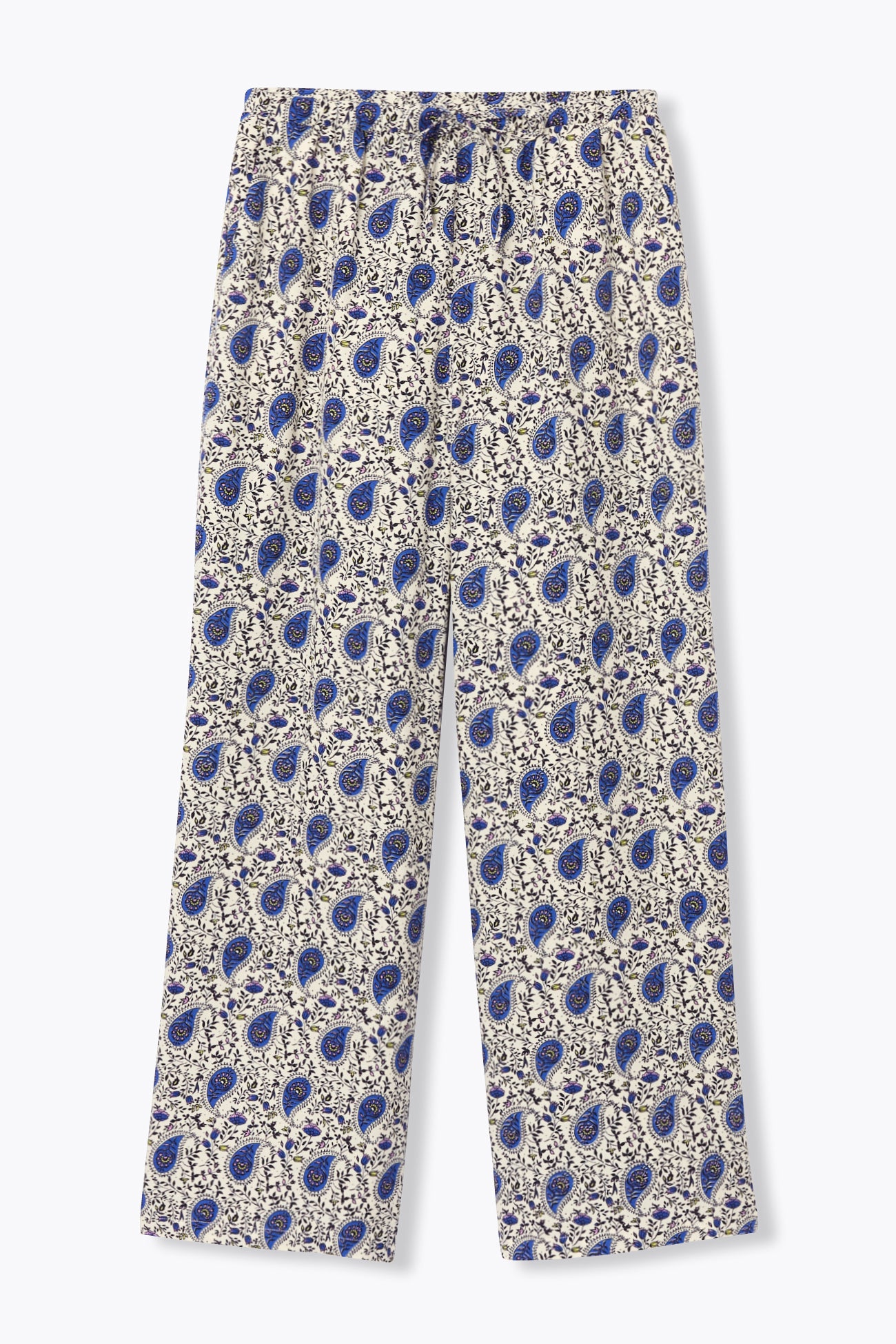 Pantalon large ceinturé Femme - Imprimé multicolore – Image 5
