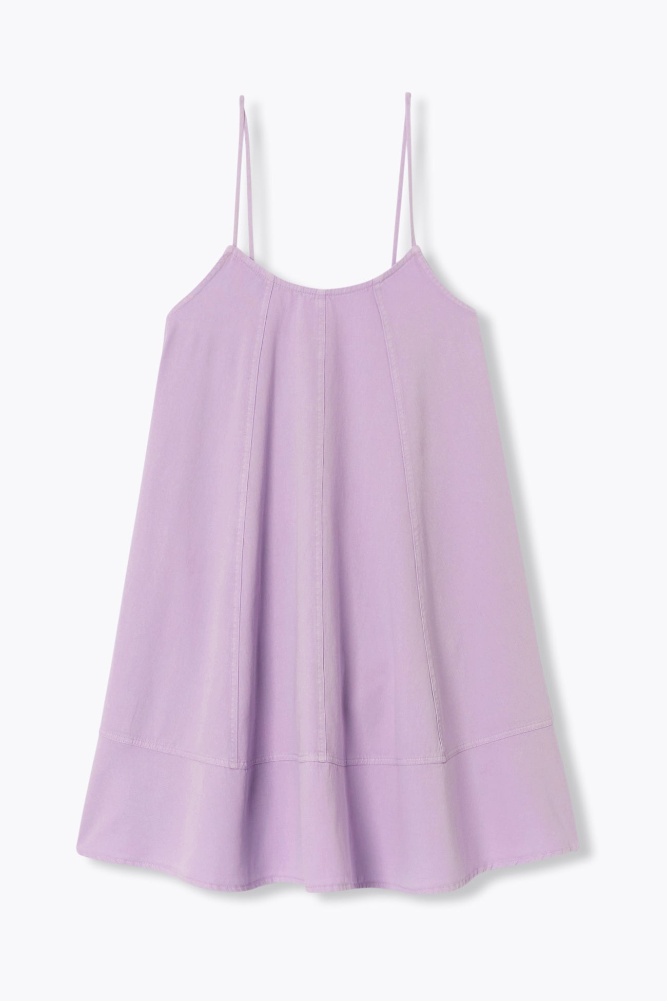 Robe courte à fines bretelles - Violet – Image 7