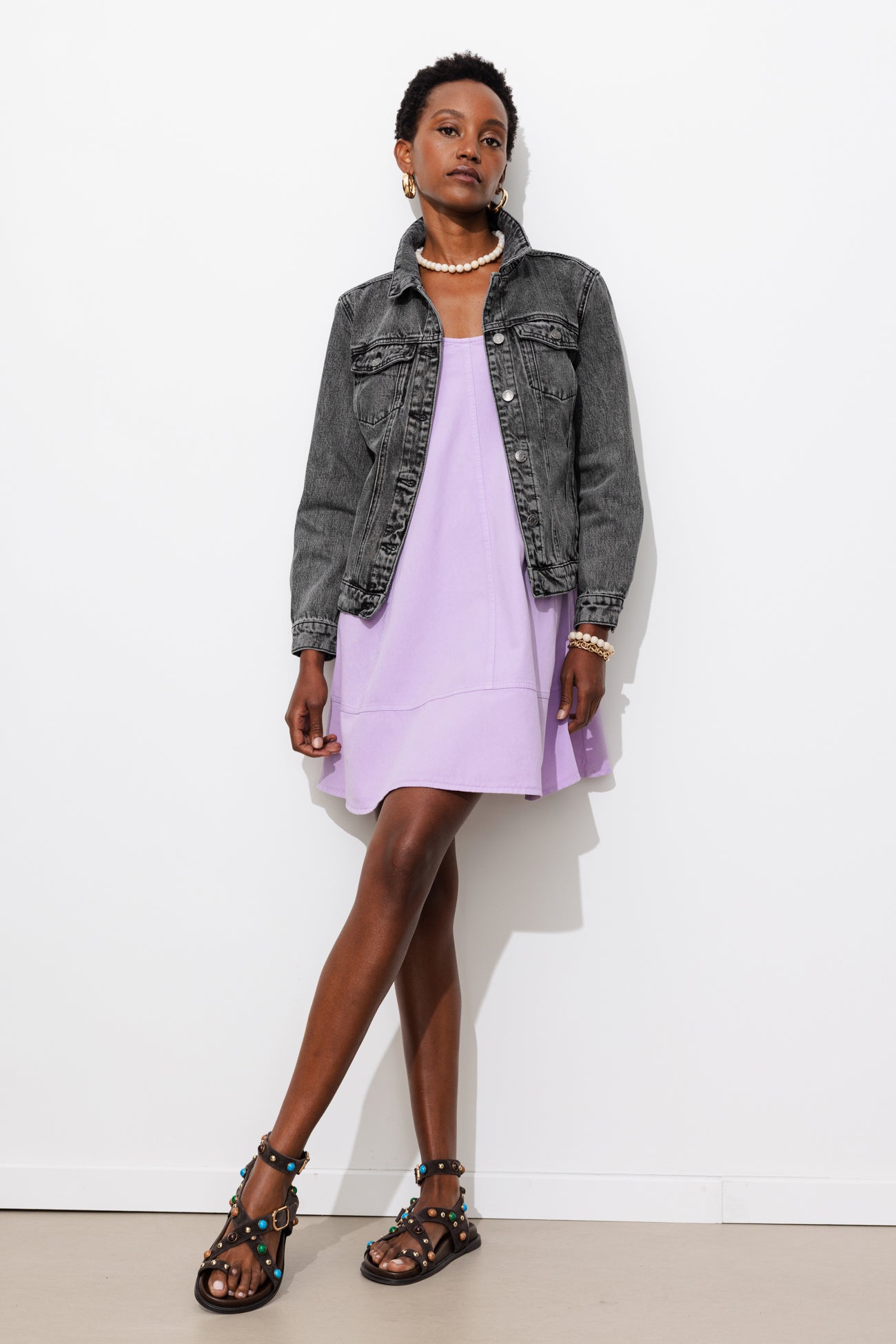 Veste en jean Femme – Jeans gris