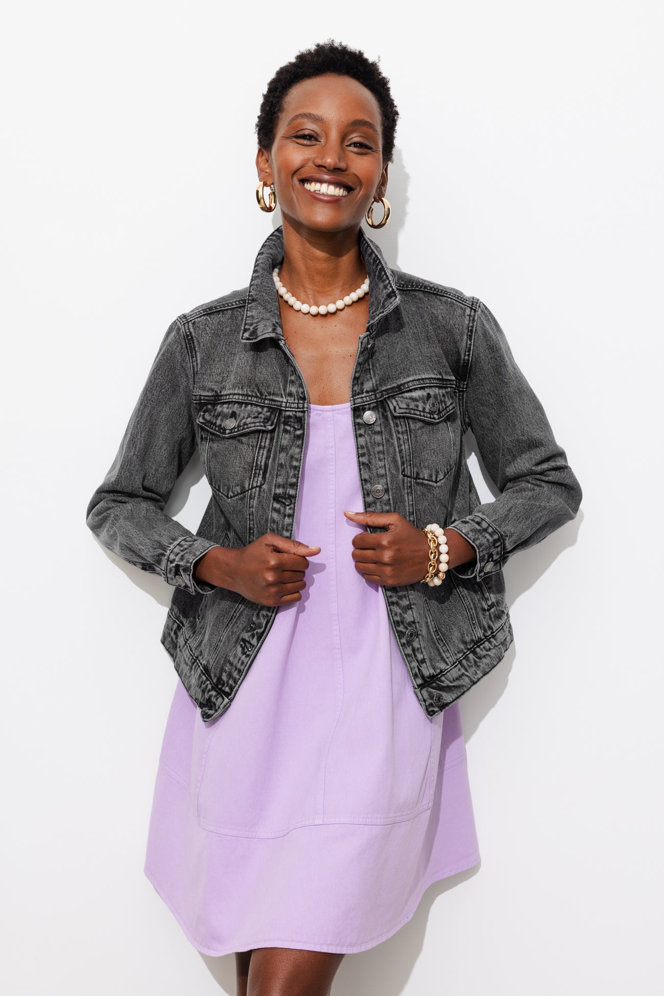 Veste en jean Femme – Jeans gris